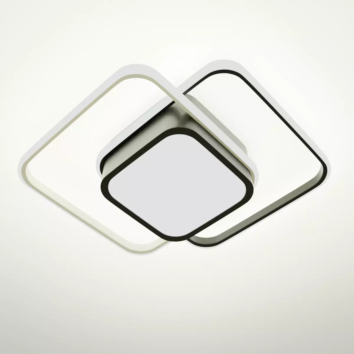 Lighting LED chandelier for the room and corridor 1 3D model_0