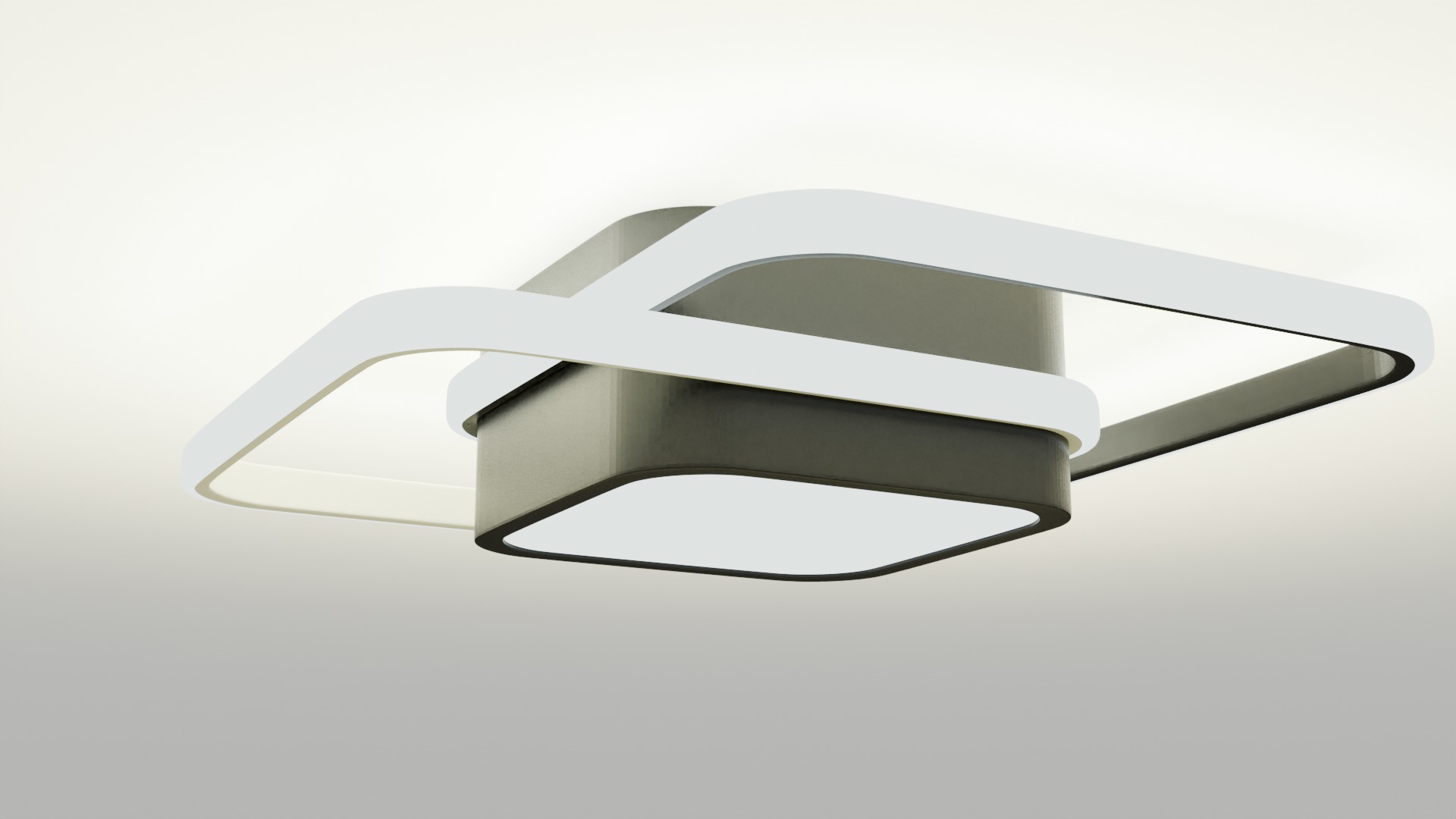 Lighting LED chandelier for the room and corridor 1 3D model_7