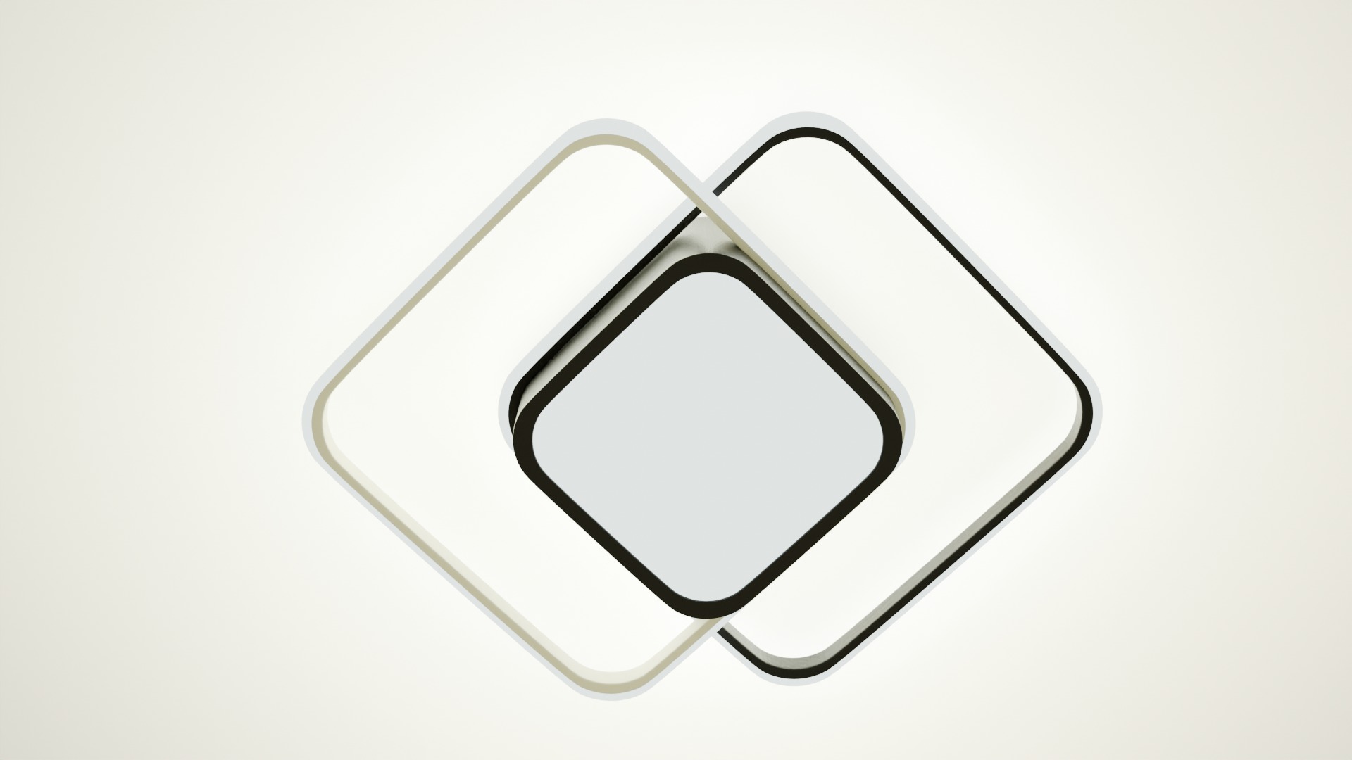 Lighting LED chandelier for the room and corridor 1 3D model_4