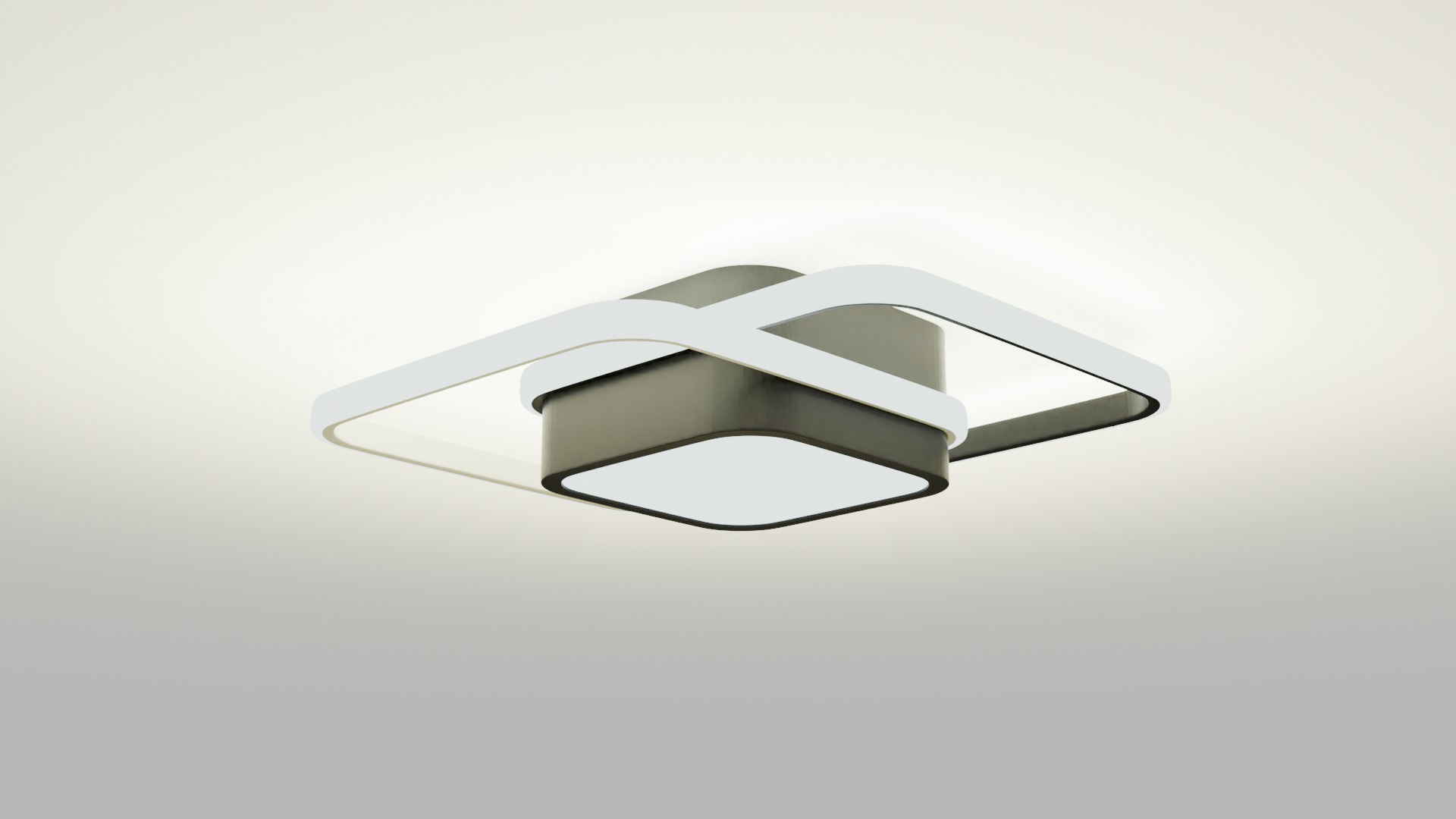 Lighting LED chandelier for the room and corridor 1 3D model_5