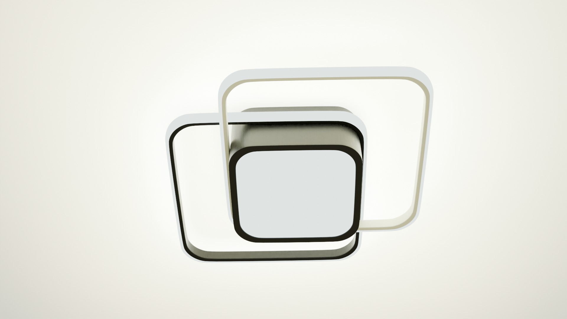 Lighting LED chandelier for the room and corridor 1 3D model_3