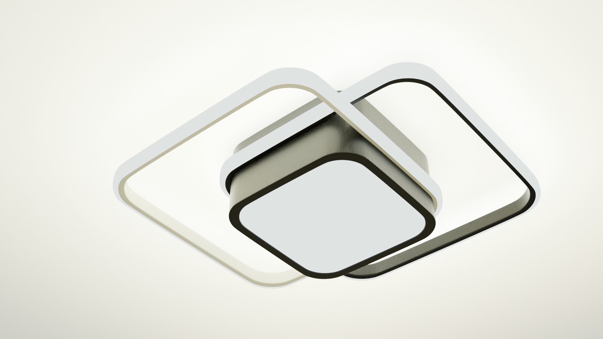 Lighting LED chandelier for the room and corridor 1 3D model_8