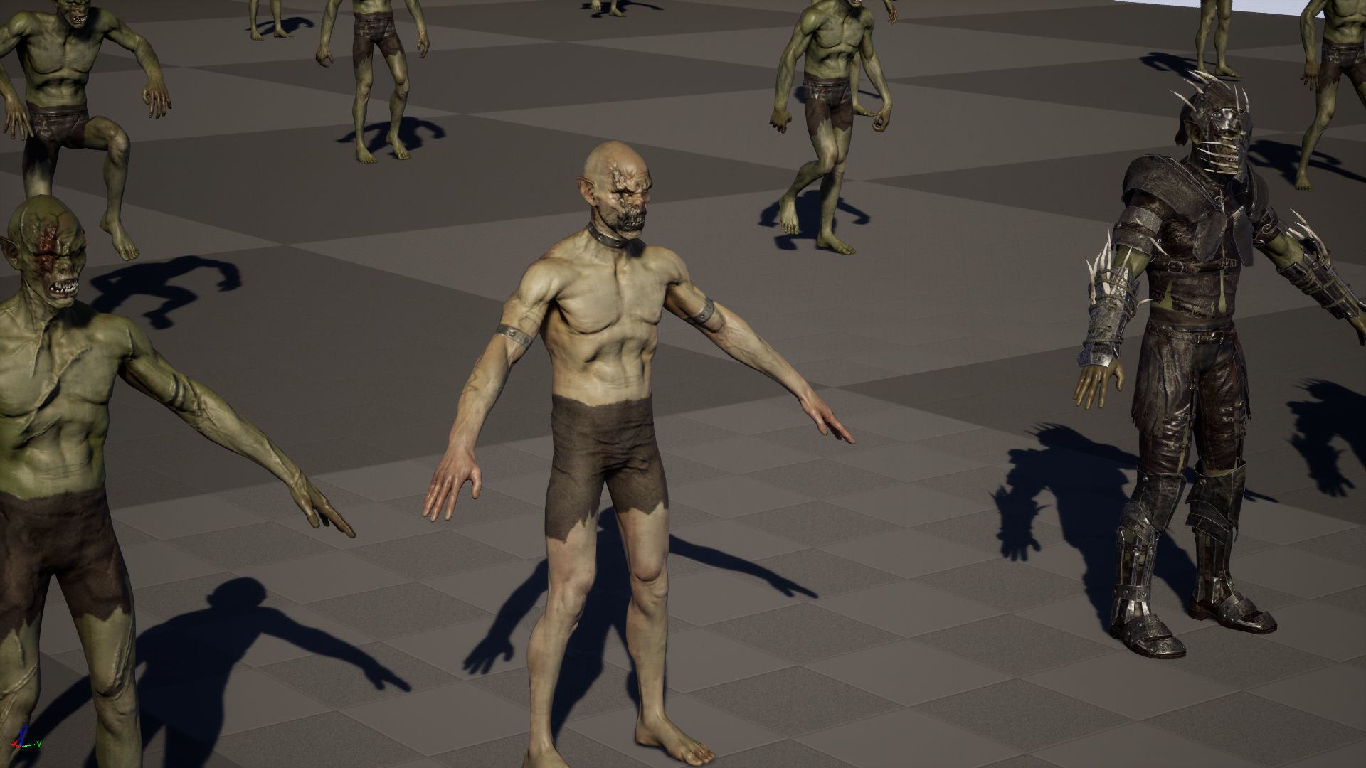 SkinnyOrc10 Low-poly 3D model_20