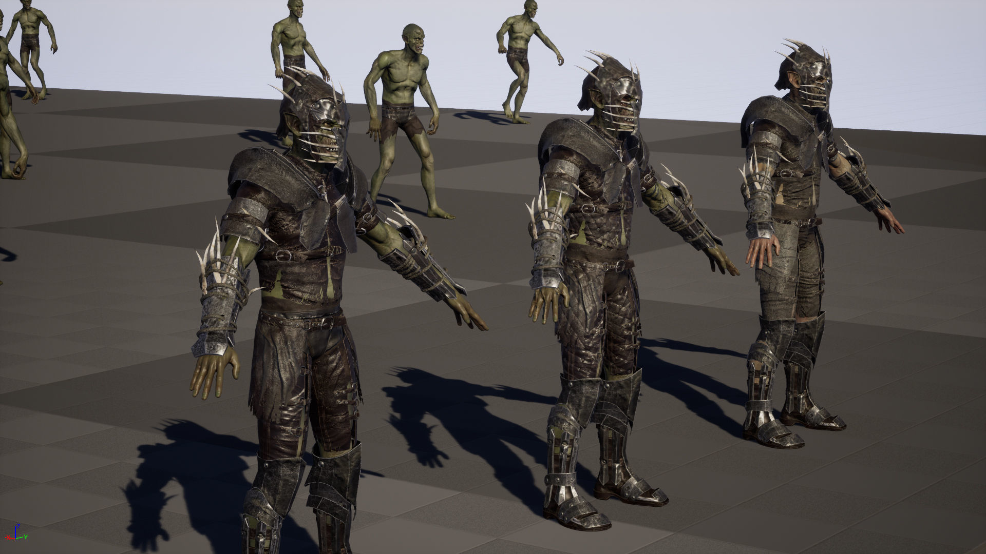 SkinnyOrc10 Low-poly 3D model_21