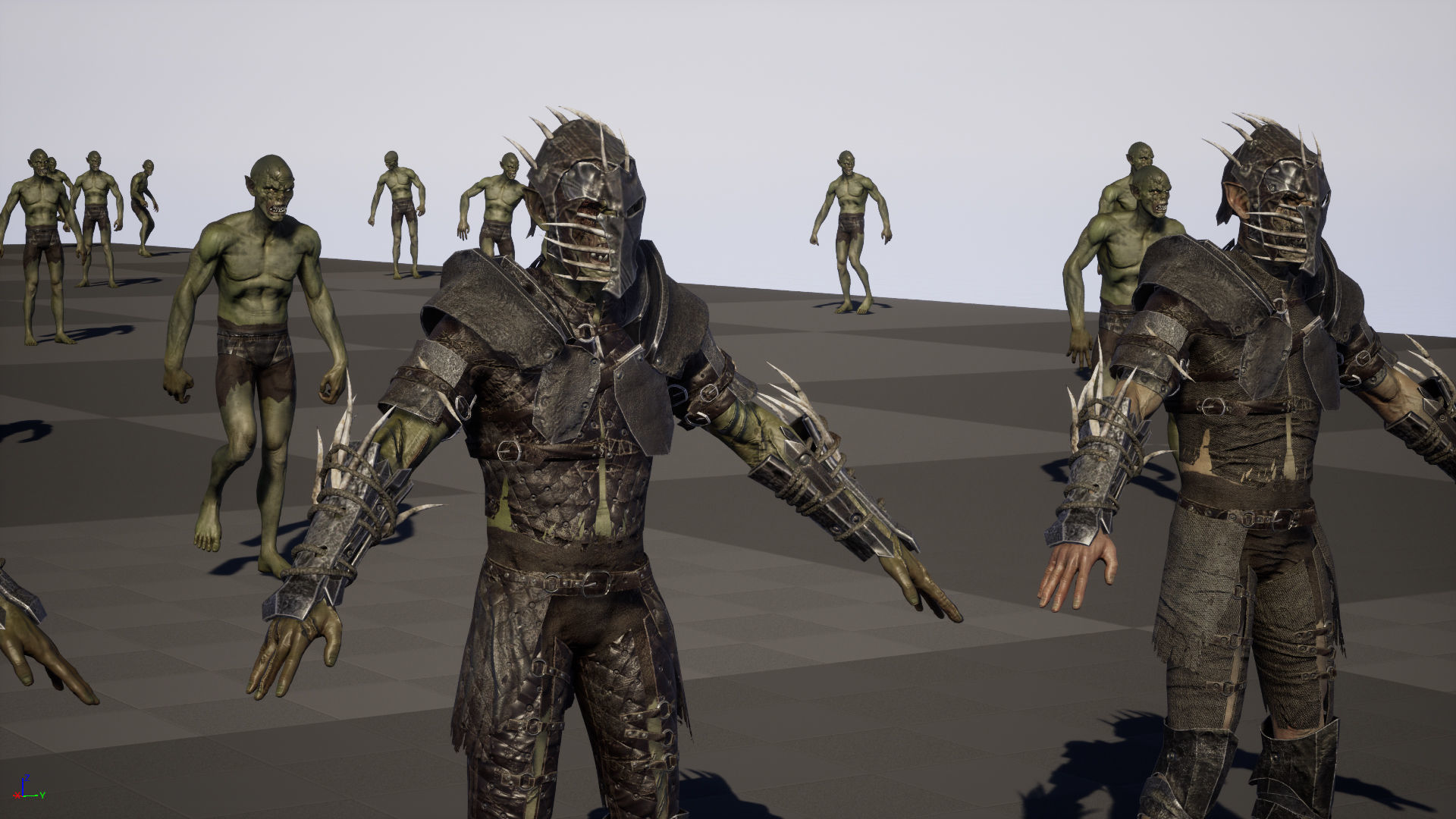 SkinnyOrc10 Low-poly 3D model_23