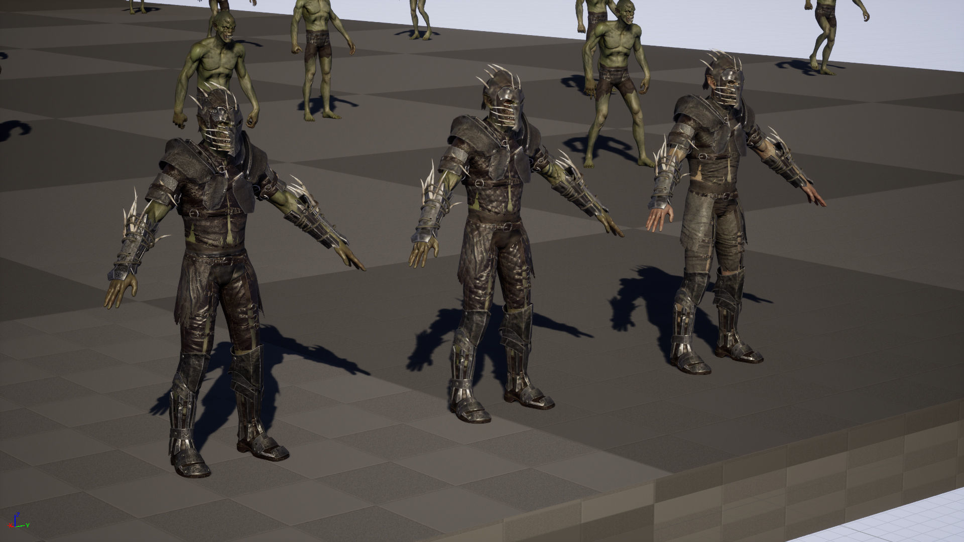 SkinnyOrc10 Low-poly 3D model_19