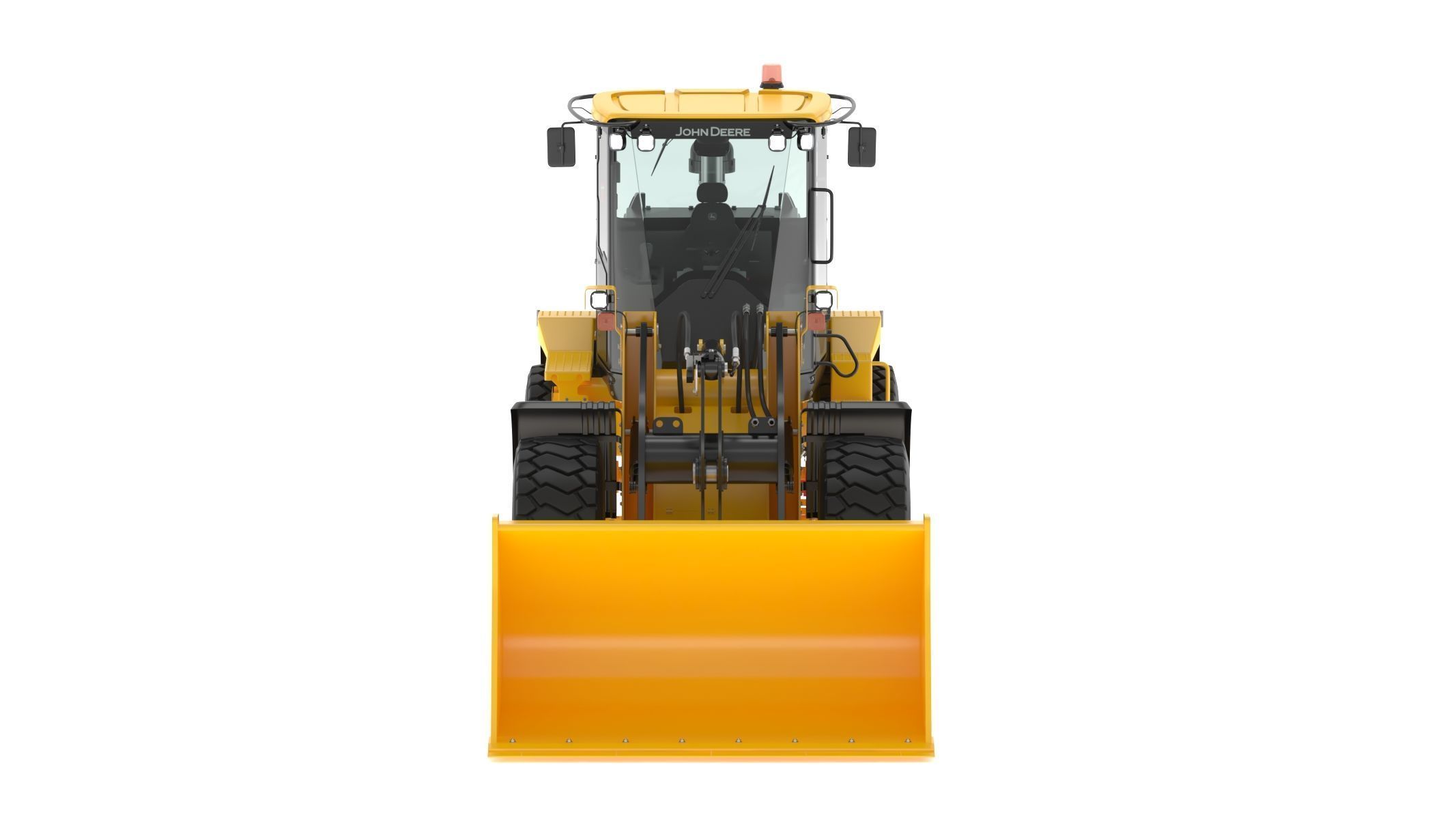 2010 John Deere 624K Wheel Loader 3D model_3