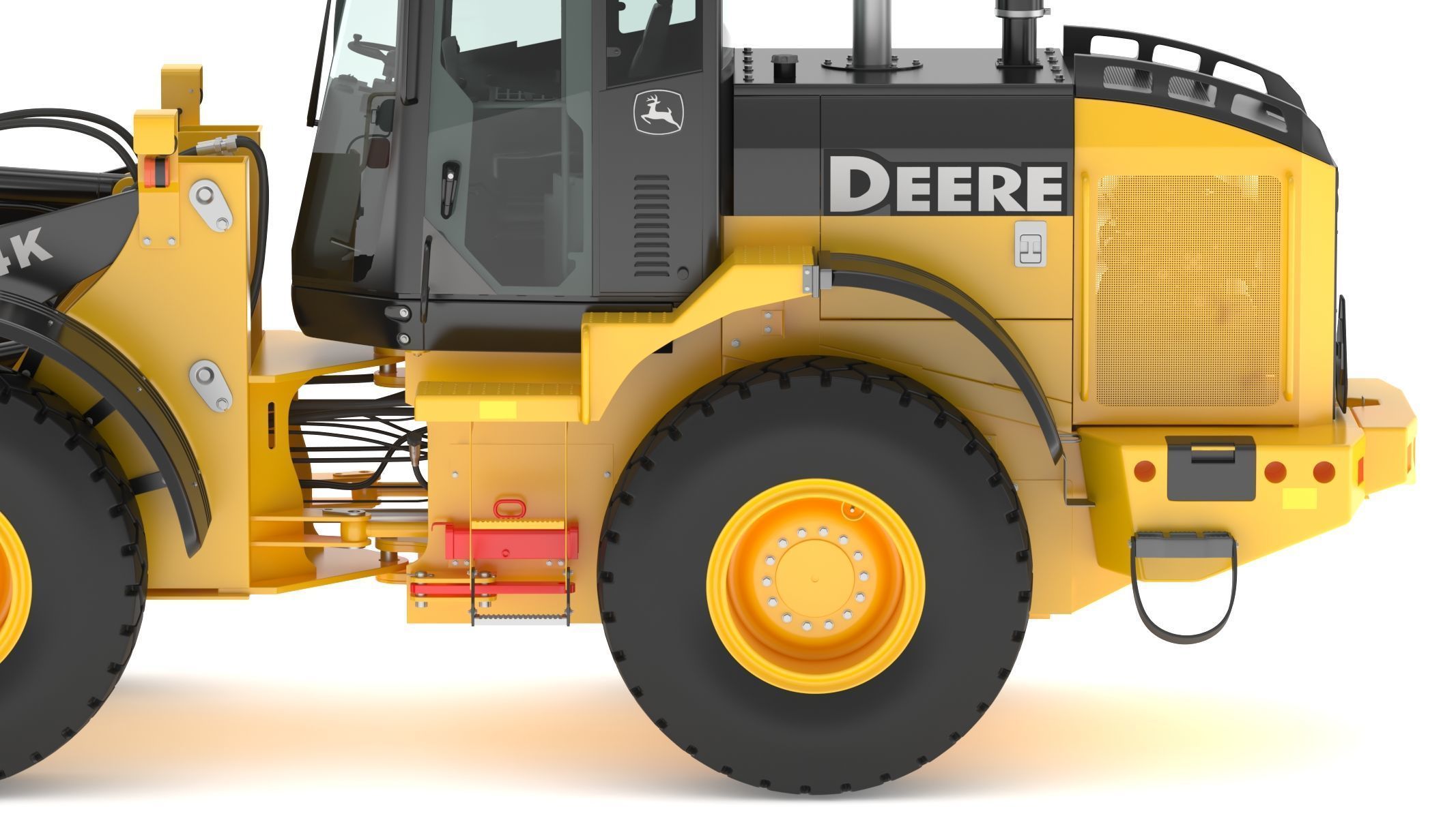 2010 John Deere 624K Wheel Loader 3D model_11