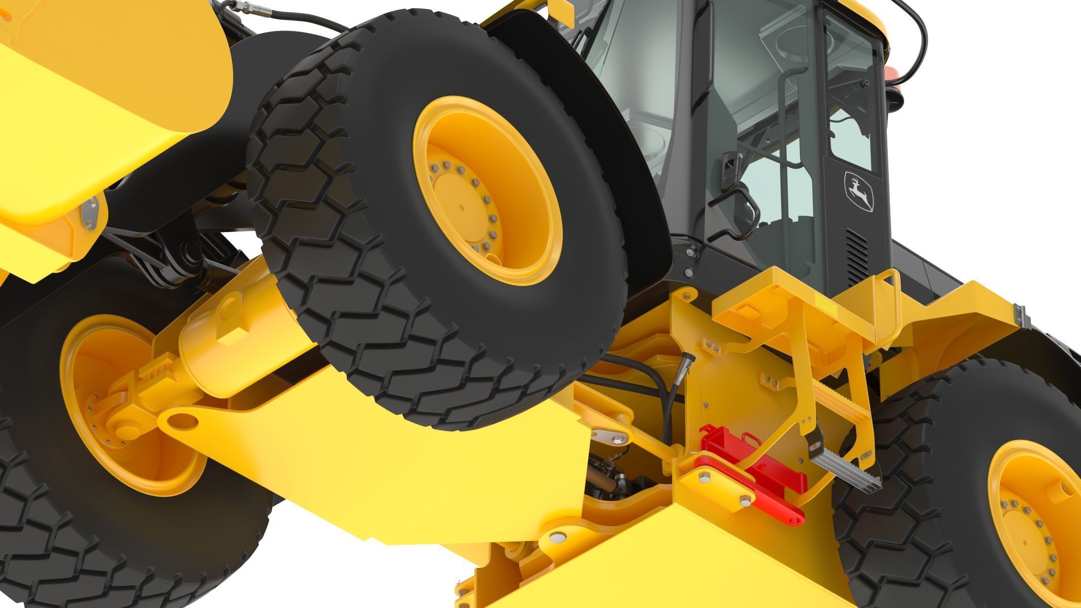 2010 John Deere 624K Wheel Loader 3D model_20