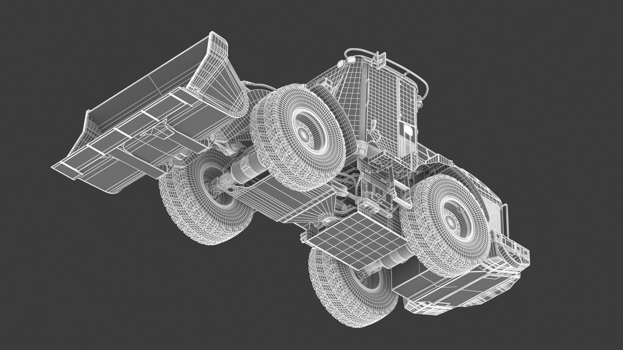 2010 John Deere 624K Wheel Loader 3D model_32