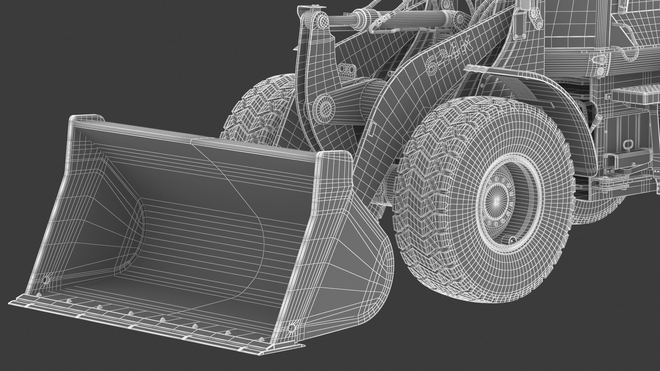 2010 John Deere 624K Wheel Loader 3D model_34