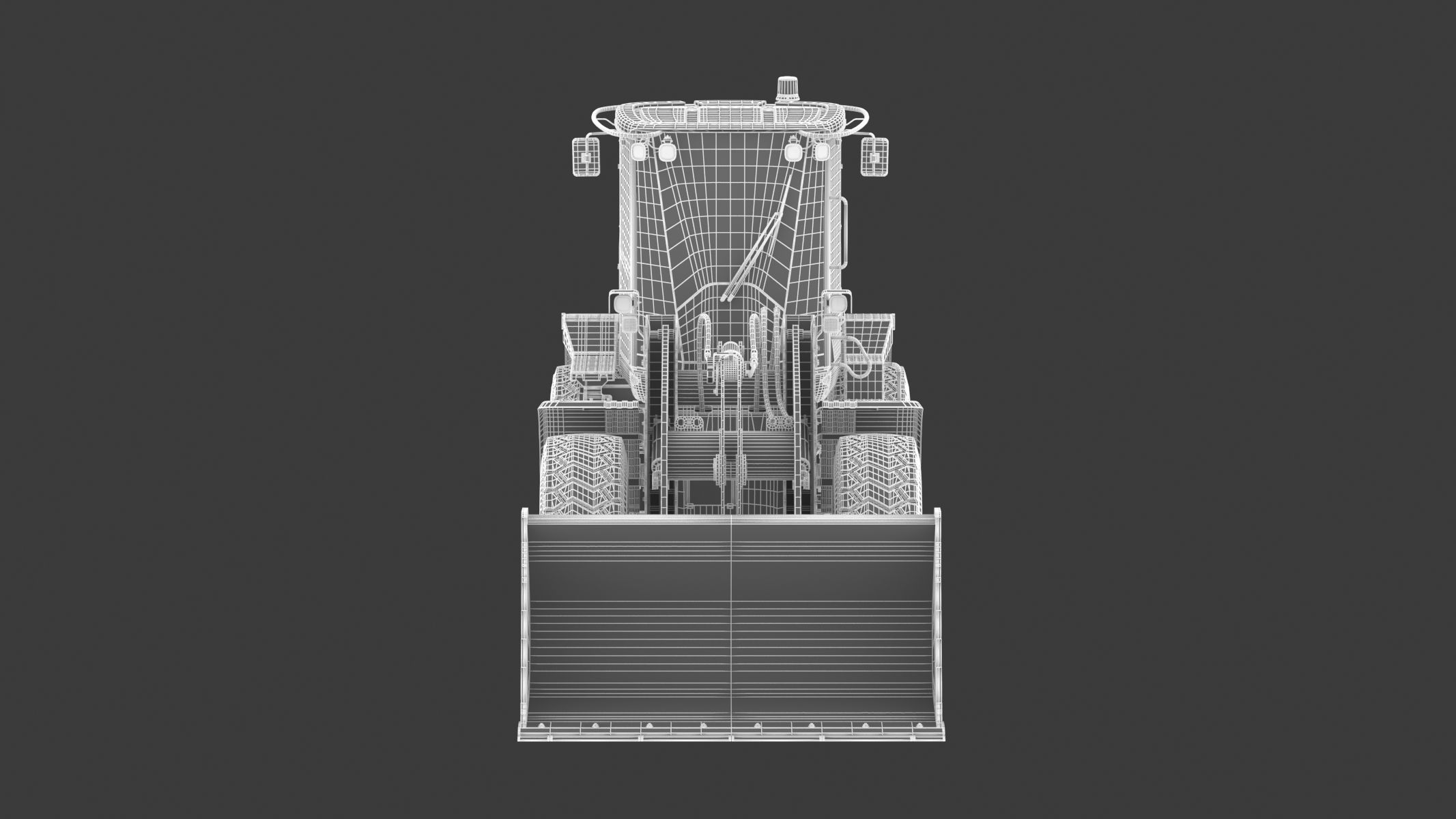 2010 John Deere 624K Wheel Loader 3D model_25