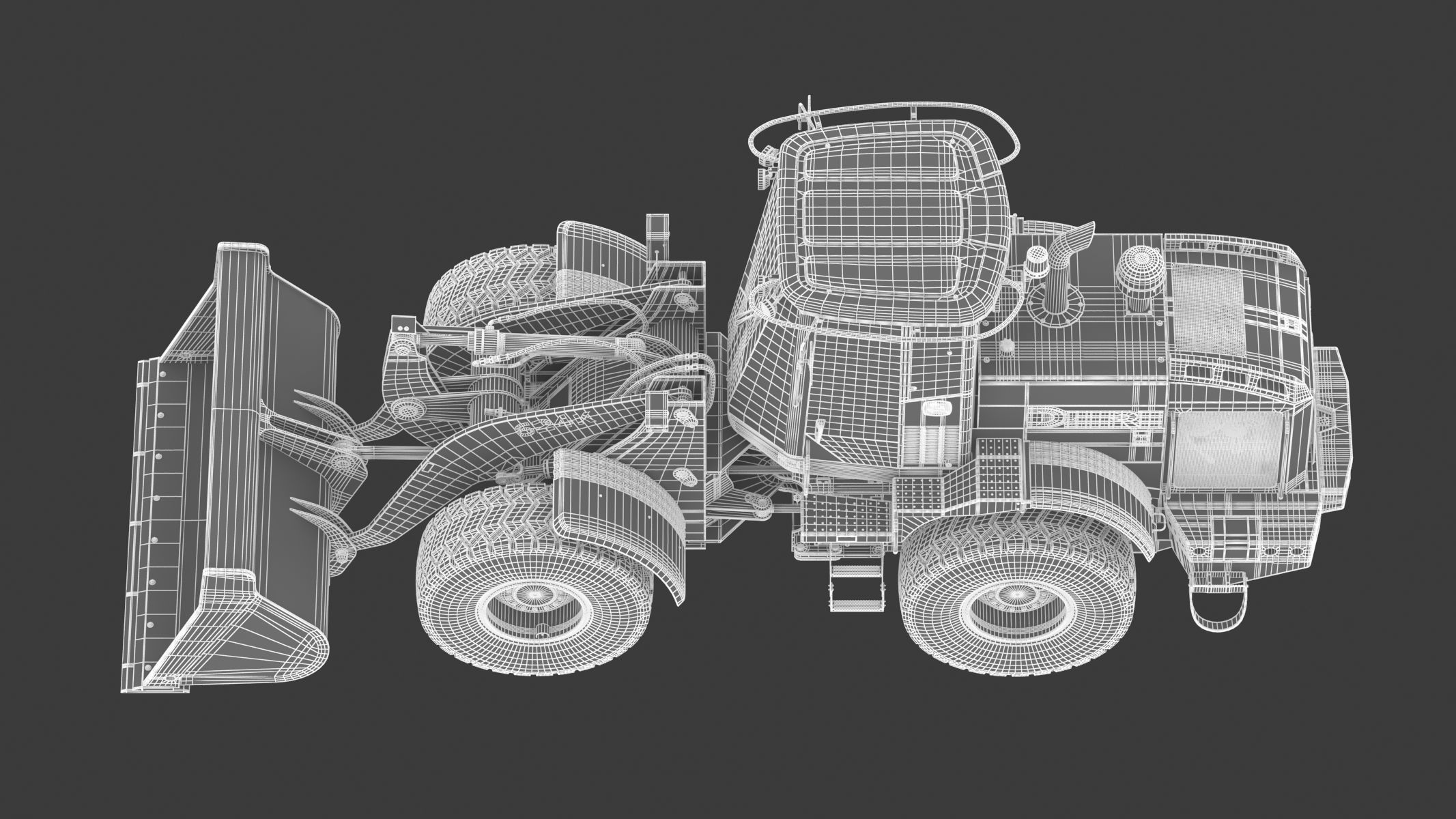 2010 John Deere 624K Wheel Loader 3D model_31
