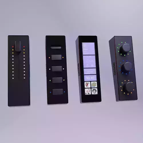 Modular Control Station 3D Models - Customizable Modules