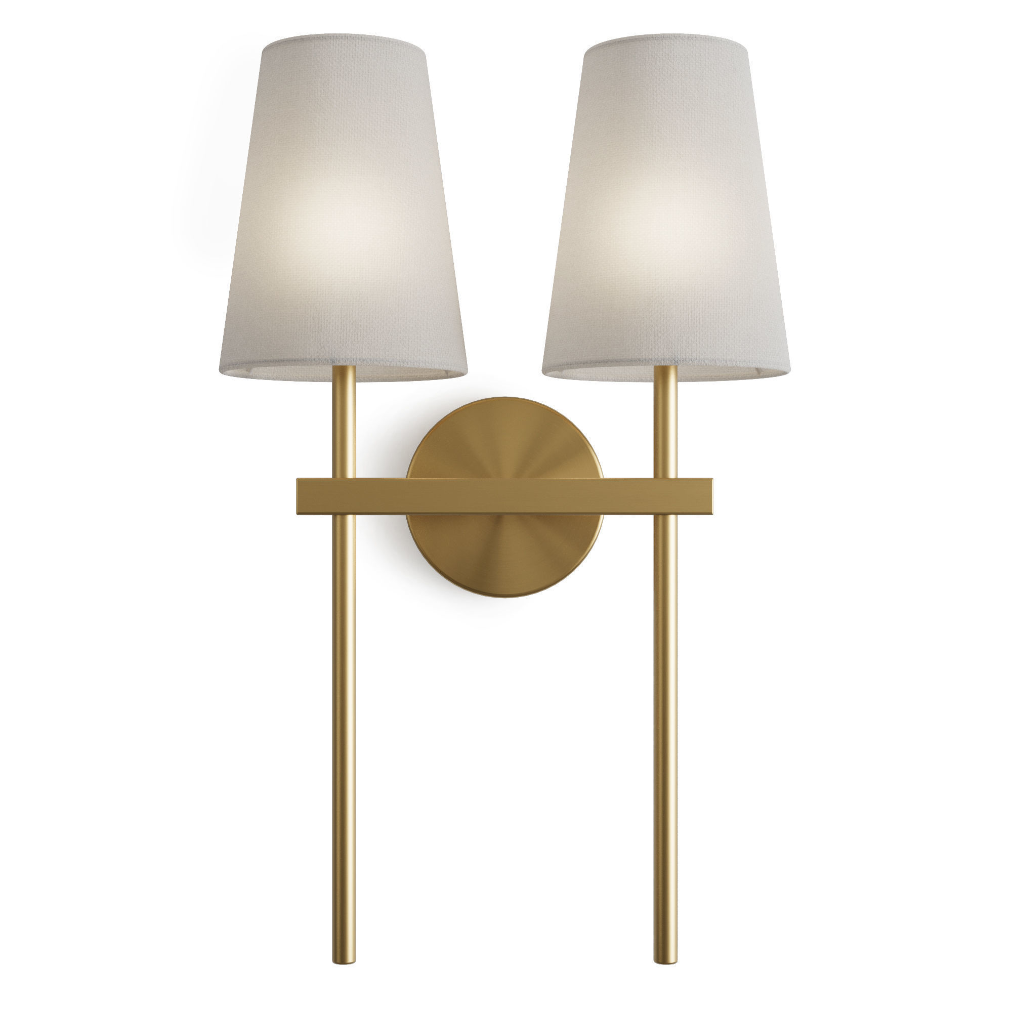 Regina Andrew Toni Double sconce 3D model_2