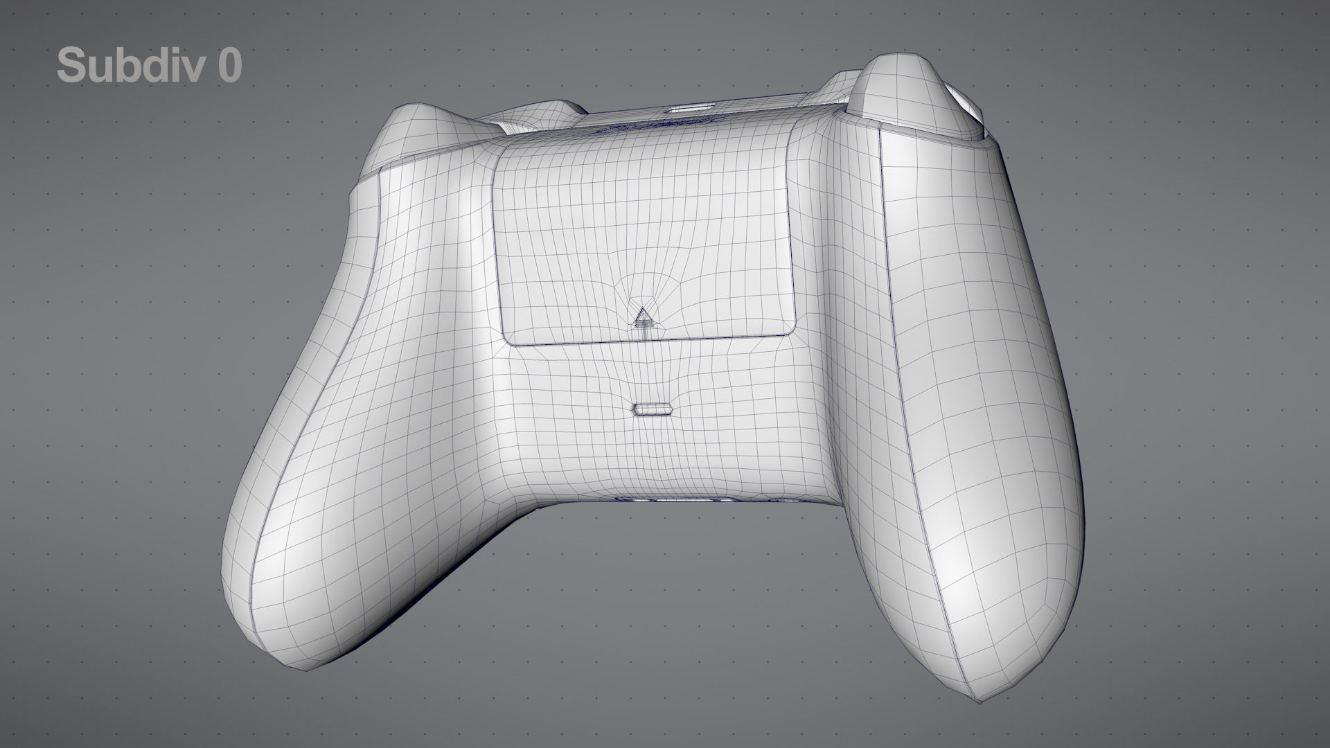 Xbox Series S Robot White Controller 3D model_17