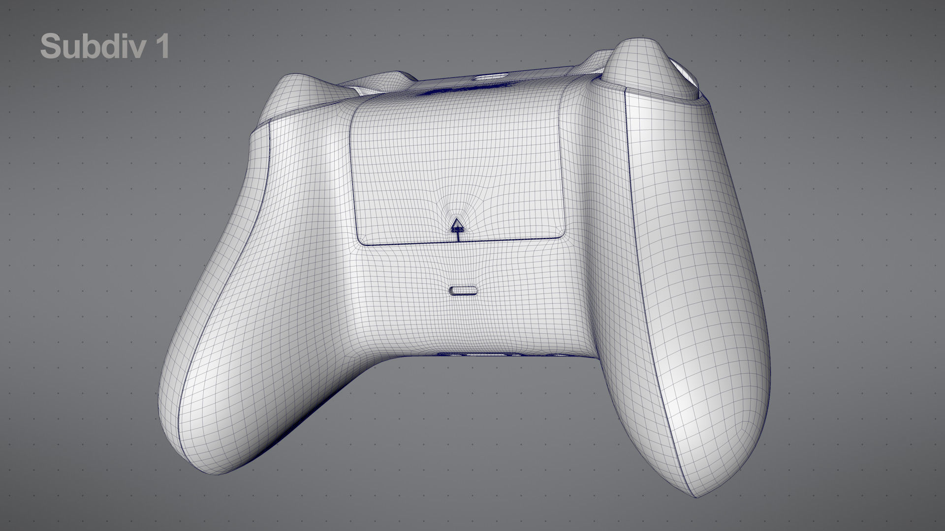Xbox Series S Robot White Controller 3D model_18
