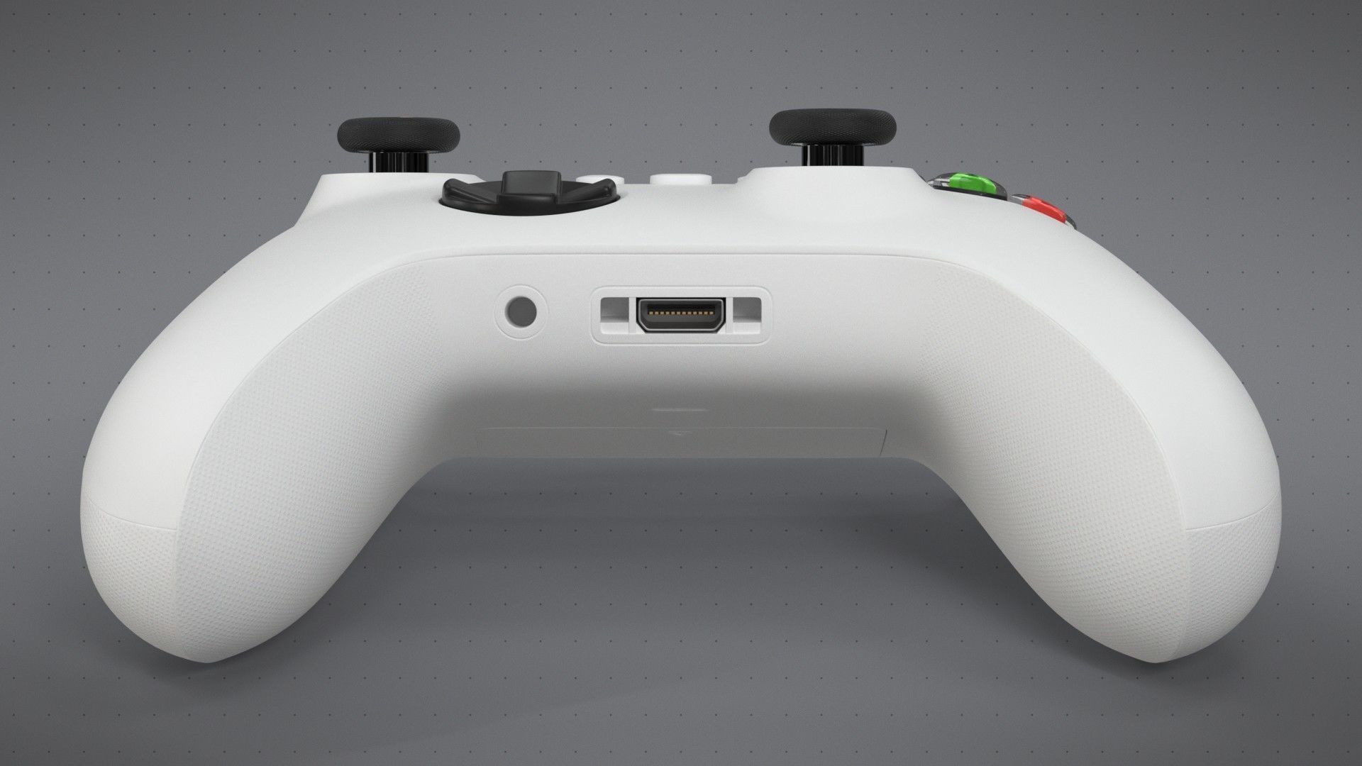 Xbox Series S Robot White Controller 3D model_6
