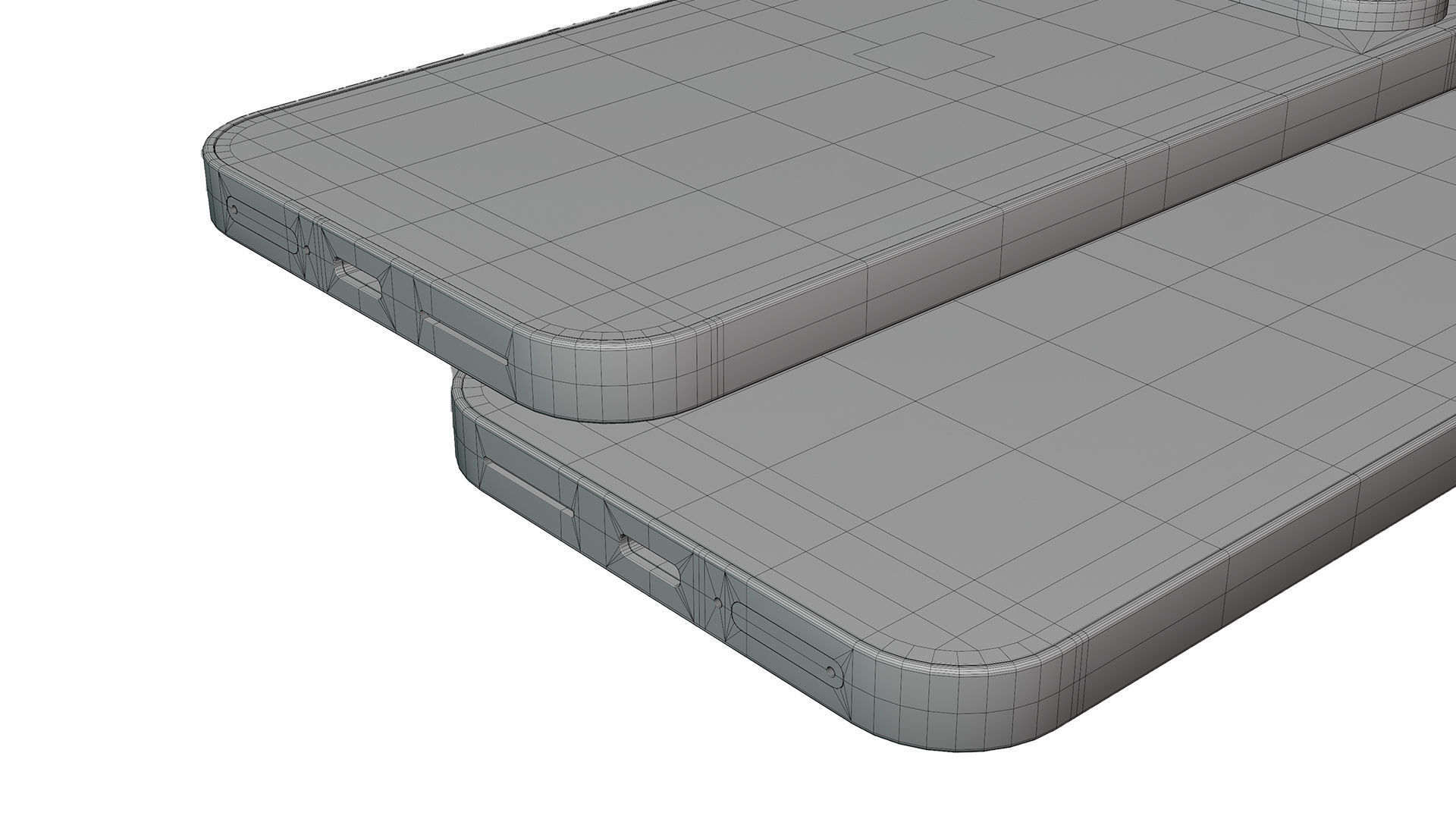 Google Pixel 9 Pro XL Low-poly 3D model_8