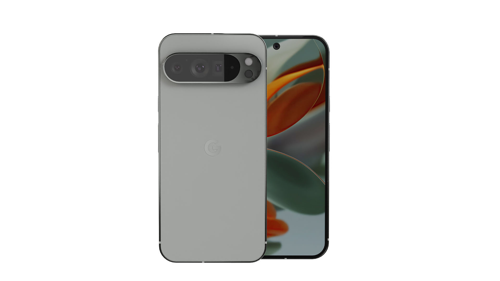 Google Pixel 9 Pro XL Low-poly 3D model_2