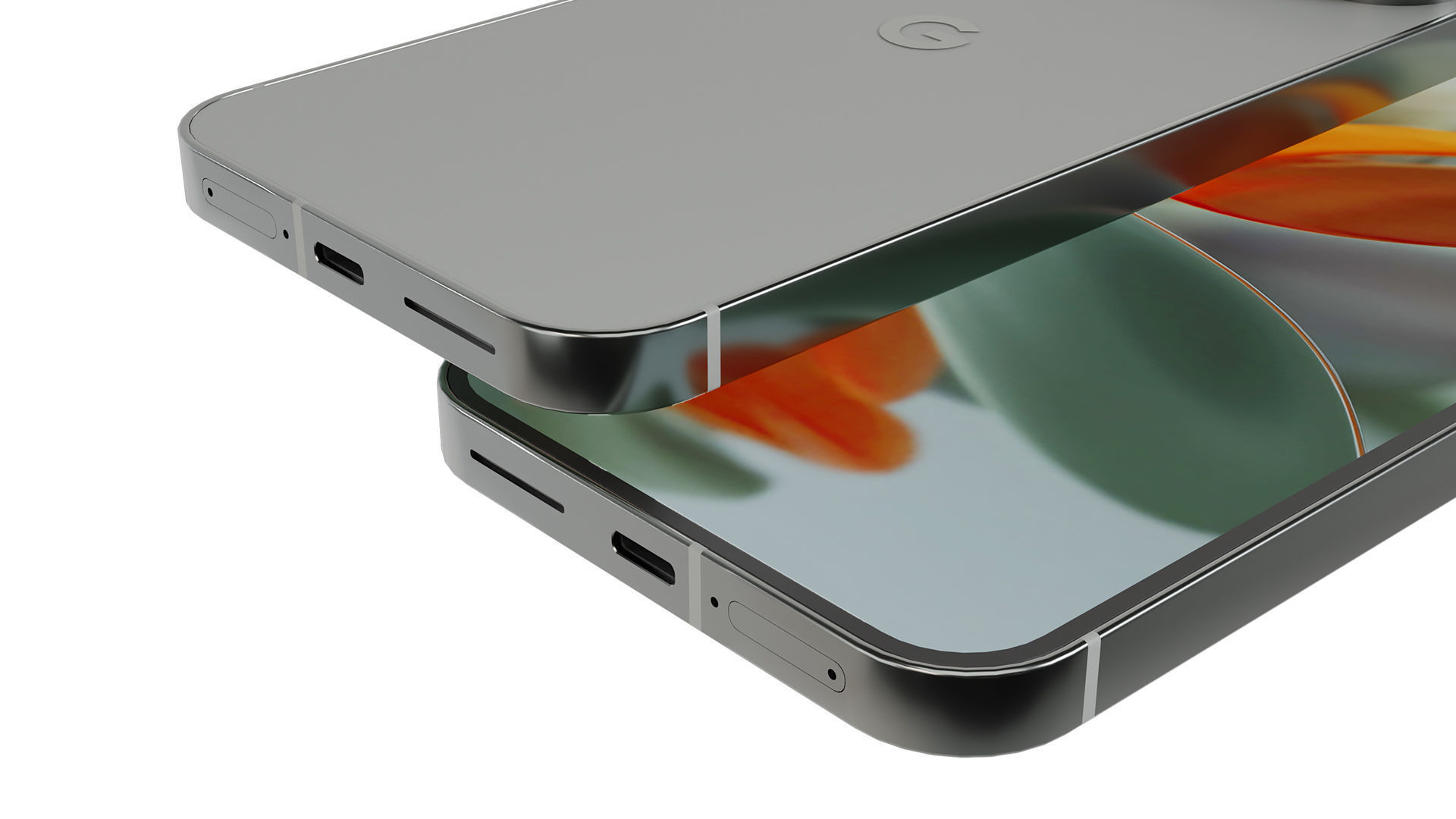 Google Pixel 9 Pro XL Low-poly 3D model_5