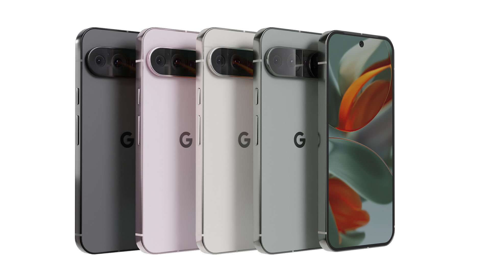 Google Pixel 9 Pro XL Low-poly 3D model_3