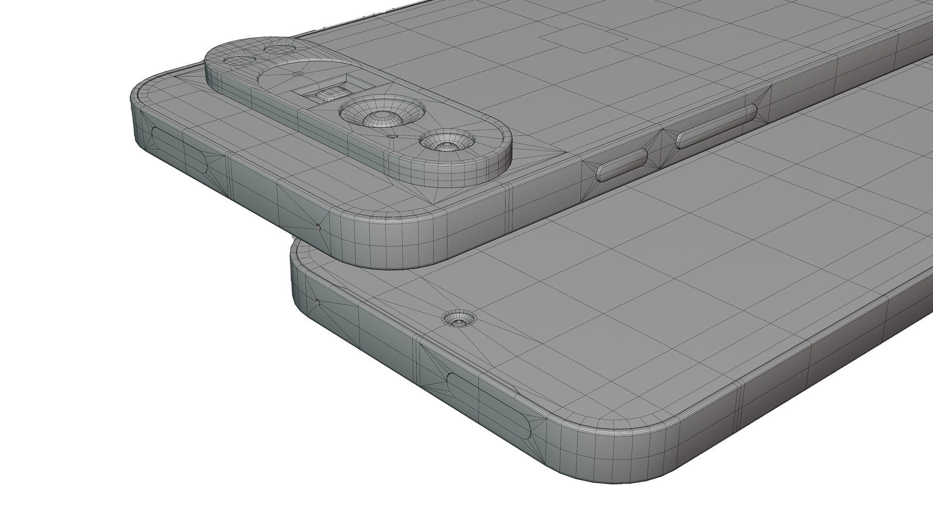 Google Pixel 9 Pro XL Low-poly 3D model_7