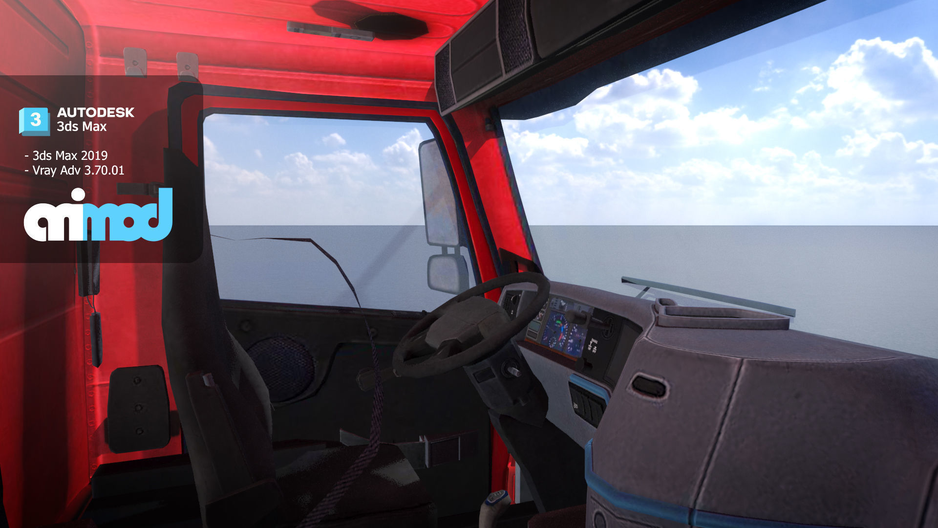 TW Fire Truck 001 3D model_4