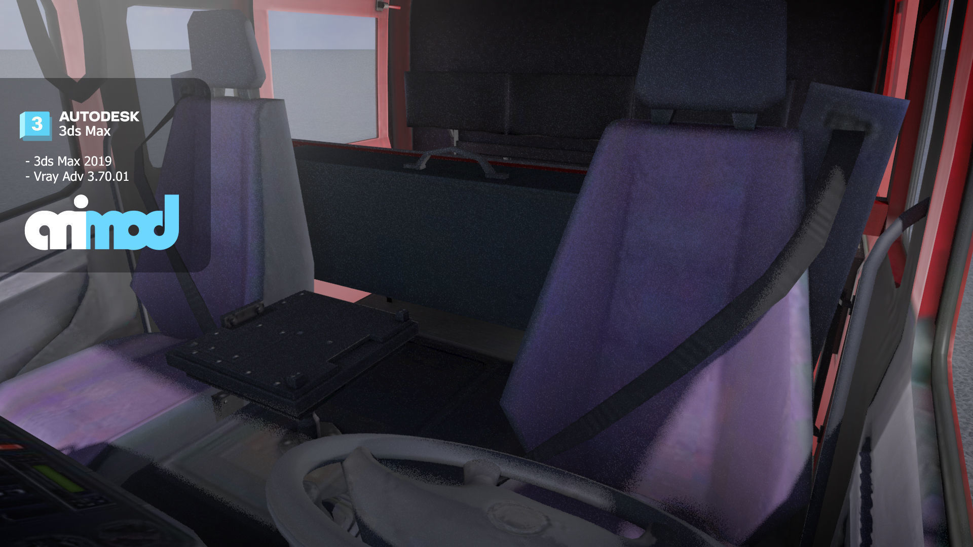 TW Fire Truck 002 3D model_4