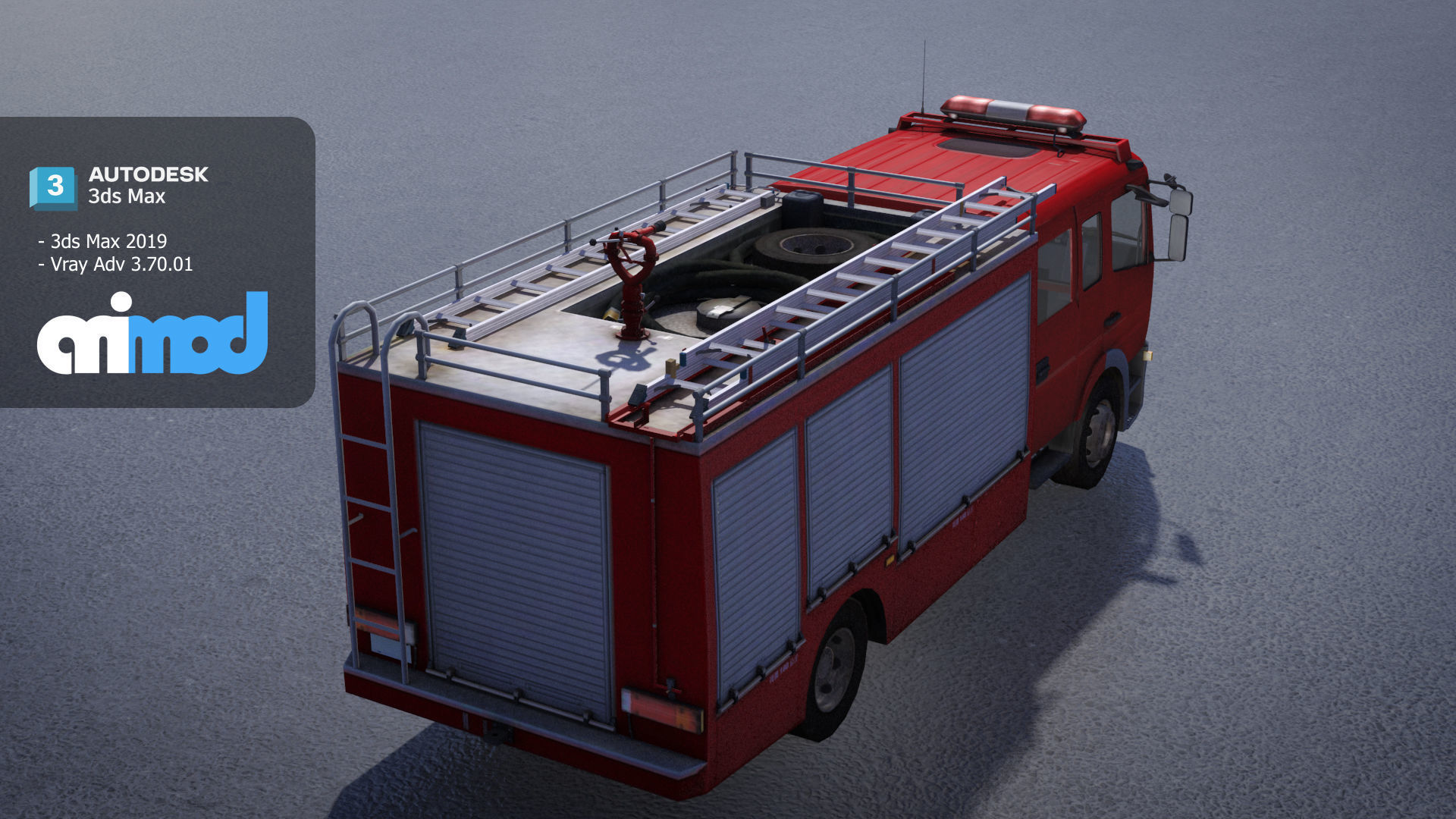 TW Fire Truck 002 3D model_1