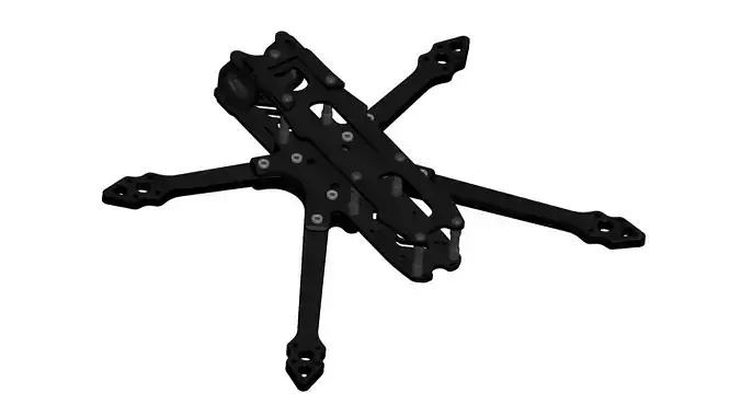 drone frame 3D print model