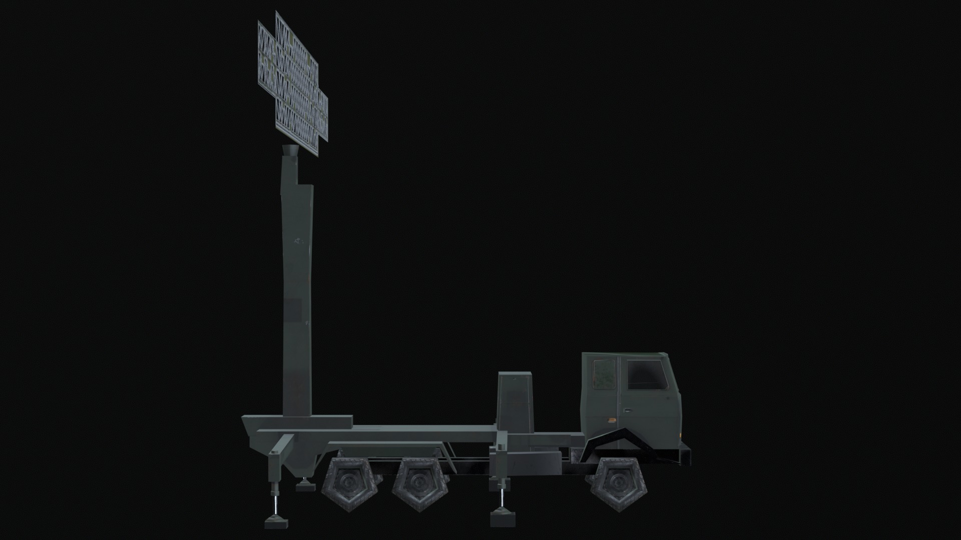 Asset - Army - Vostock E - 3D MODEL Low-poly Low-poly 3D model_53