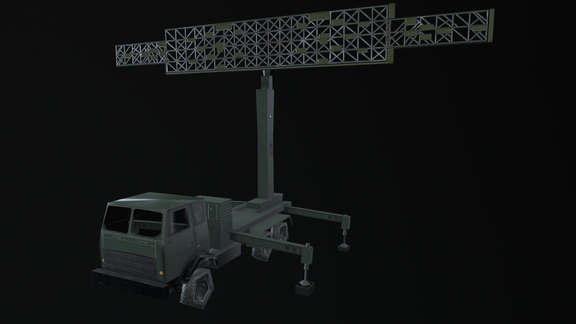 Asset - Army - Vostock E - 3D MODEL Low-poly Low-poly 3D model_23