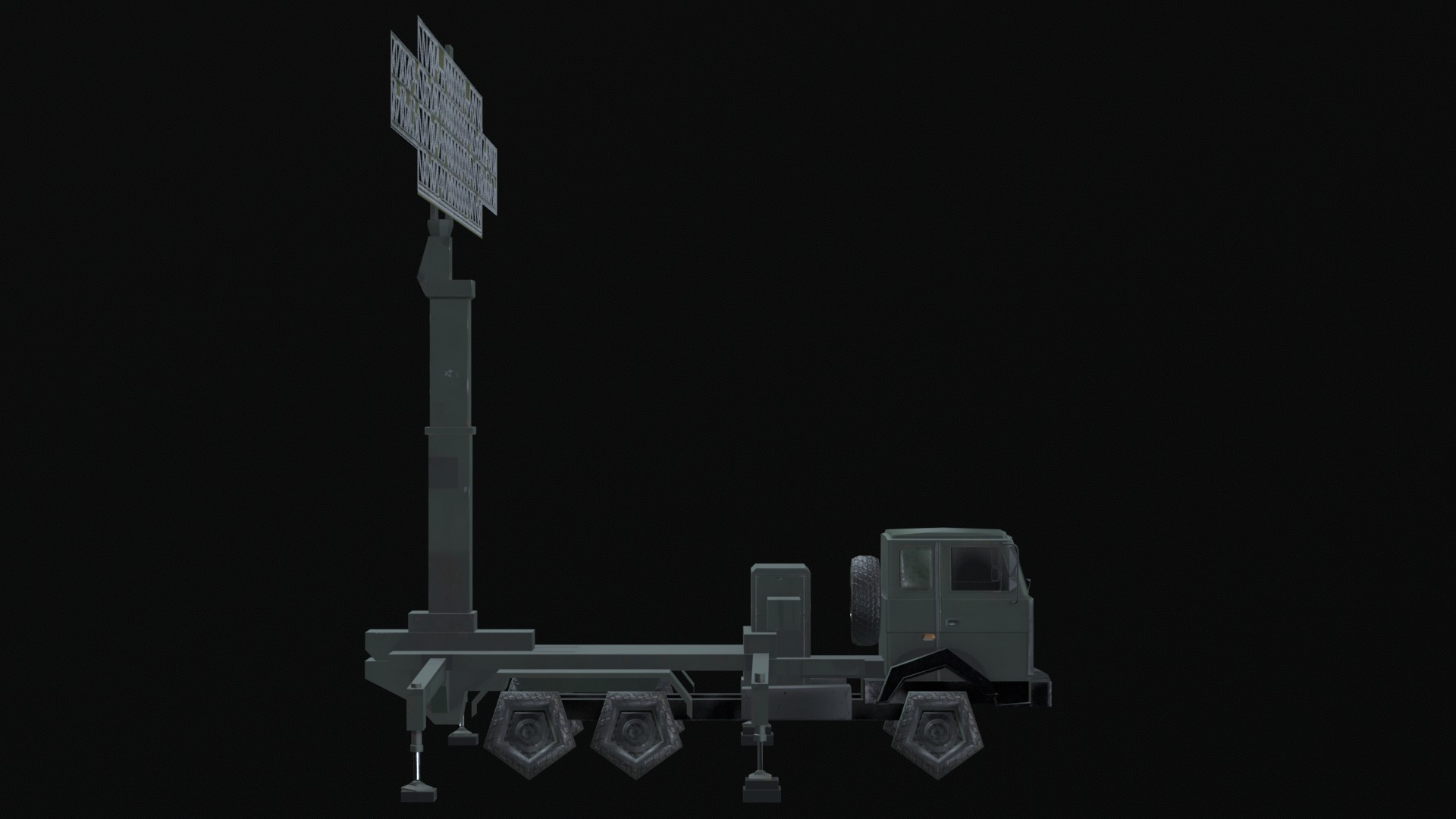 Asset - Army - Vostock E - 3D MODEL Low-poly Low-poly 3D model_41