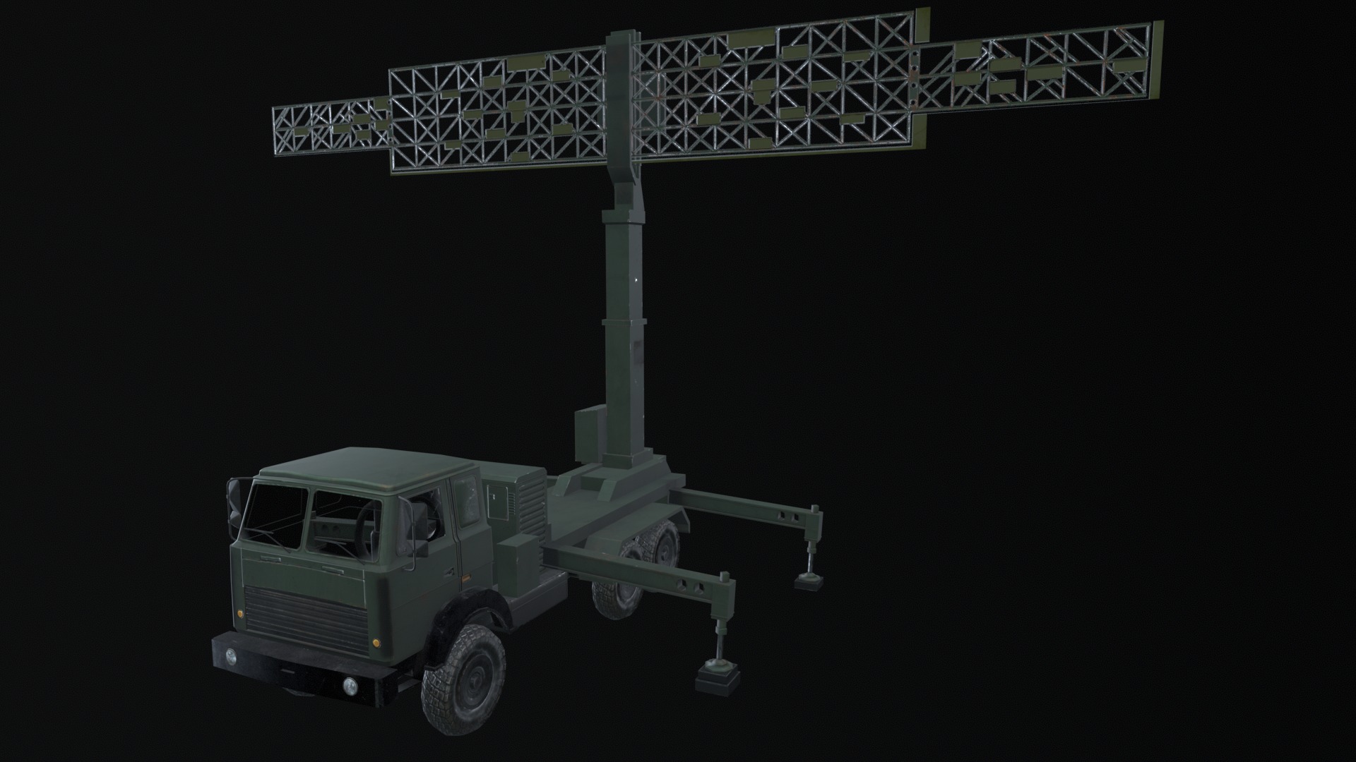 Asset - Army - Vostock E - 3D MODEL Low-poly Low-poly 3D model_43