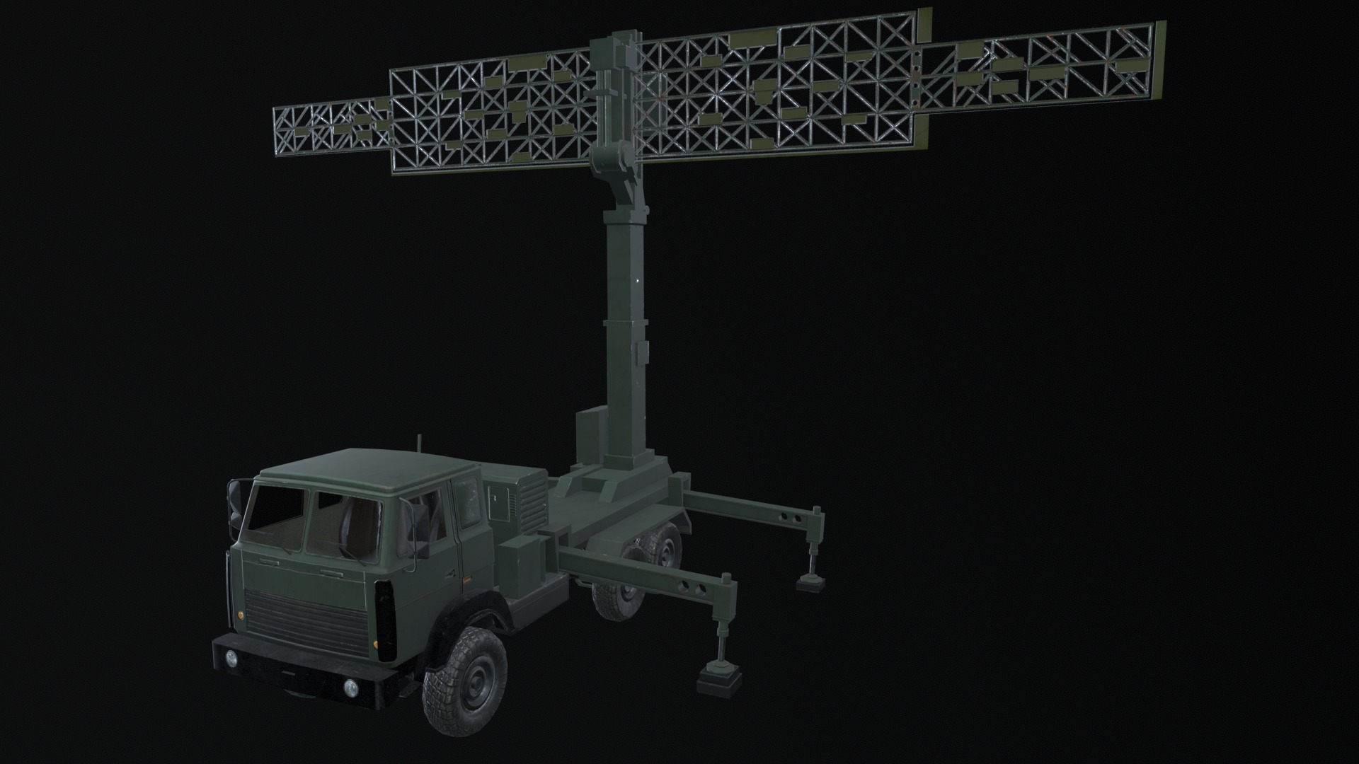 Asset - Army - Vostock E - 3D MODEL Low-poly Low-poly 3D model_11