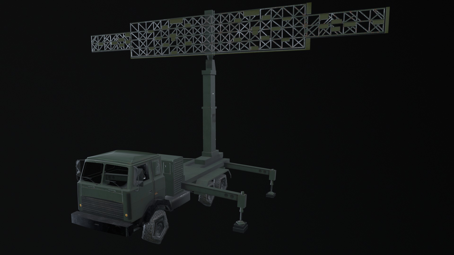 Asset - Army - Vostock E - 3D MODEL Low-poly Low-poly 3D model_26