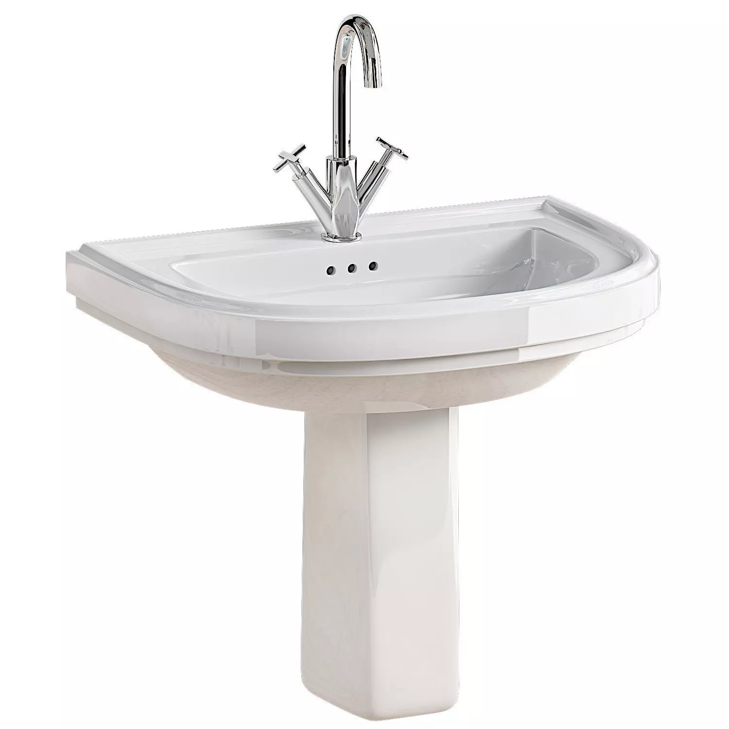 washbasin 3D model_0