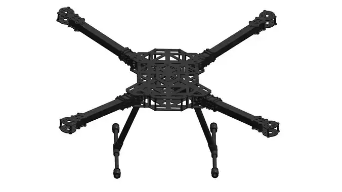 quadcopter frame 3D print model