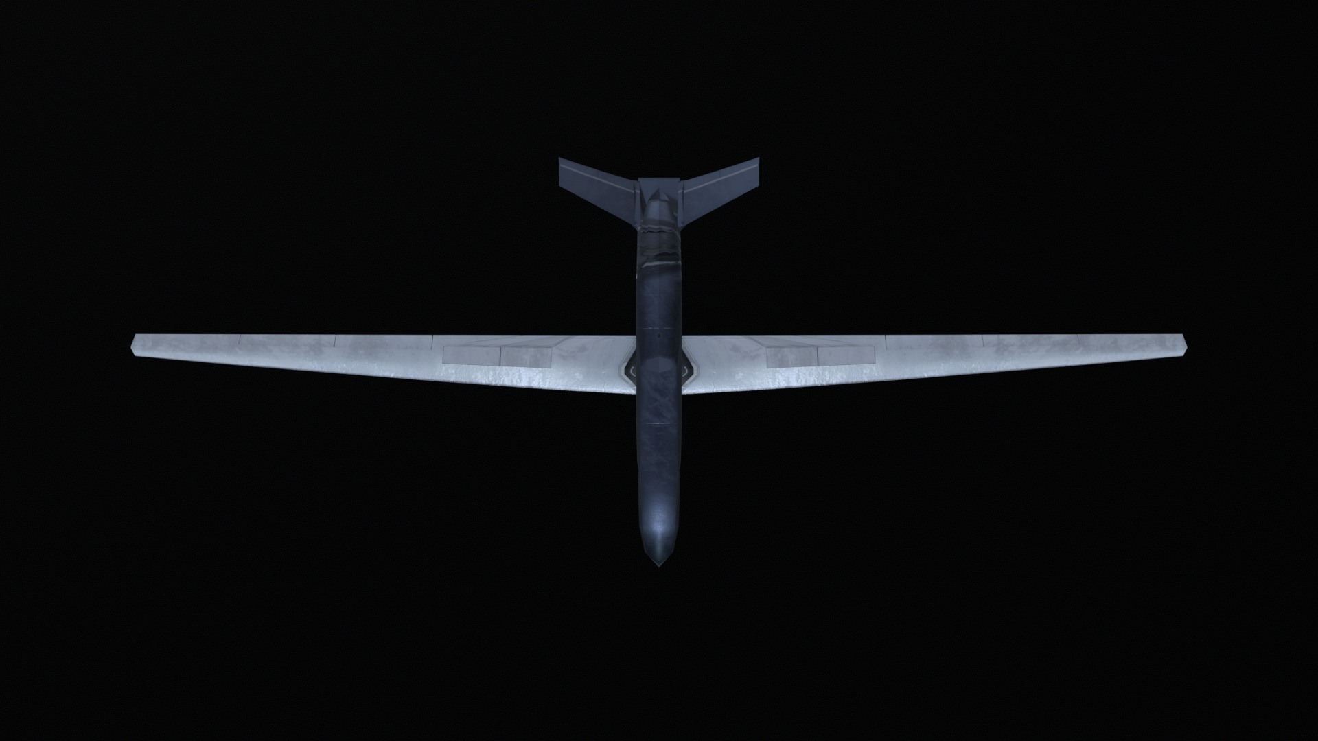 Asset - Army - RQ 4 Global Hawk - 3D MODEL Low-poly Low-poly 3D model_30