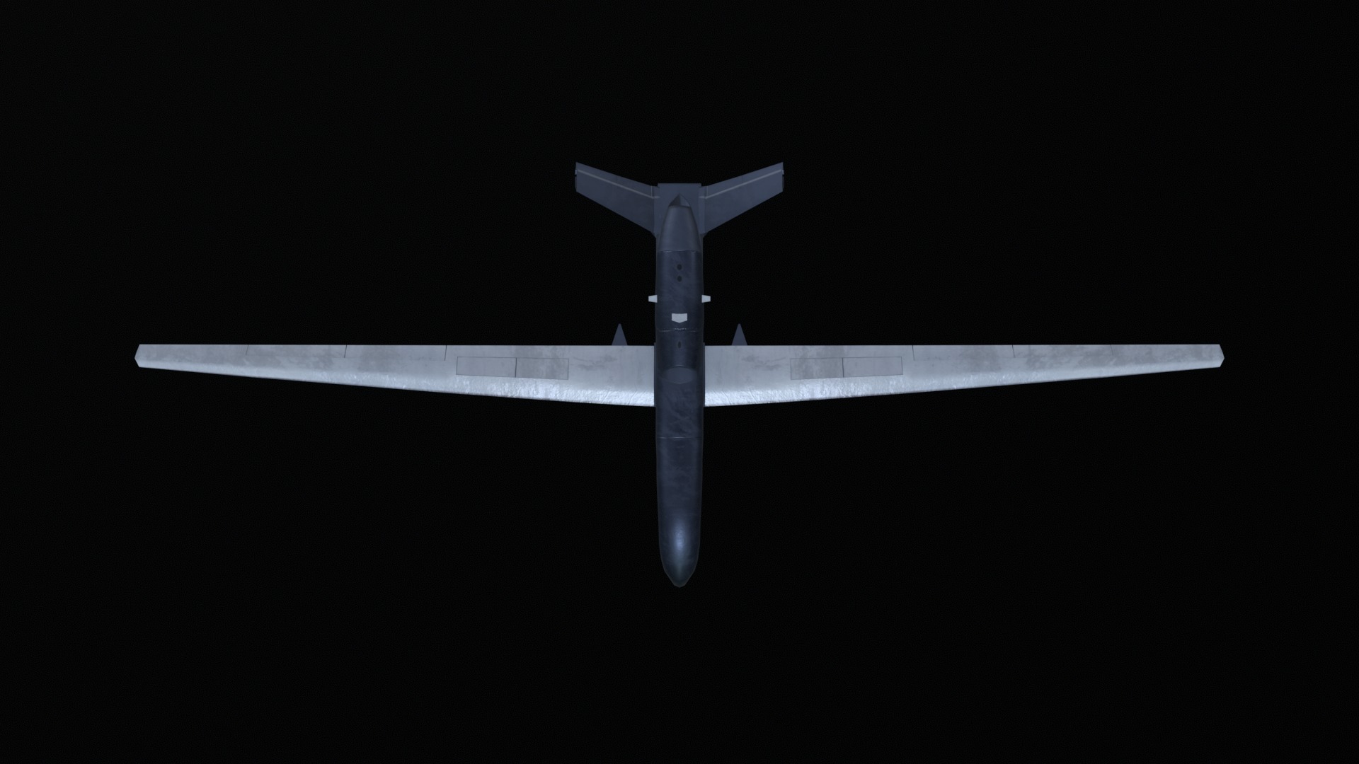 Asset - Army - RQ 4 Global Hawk - 3D MODEL Low-poly Low-poly 3D model_37