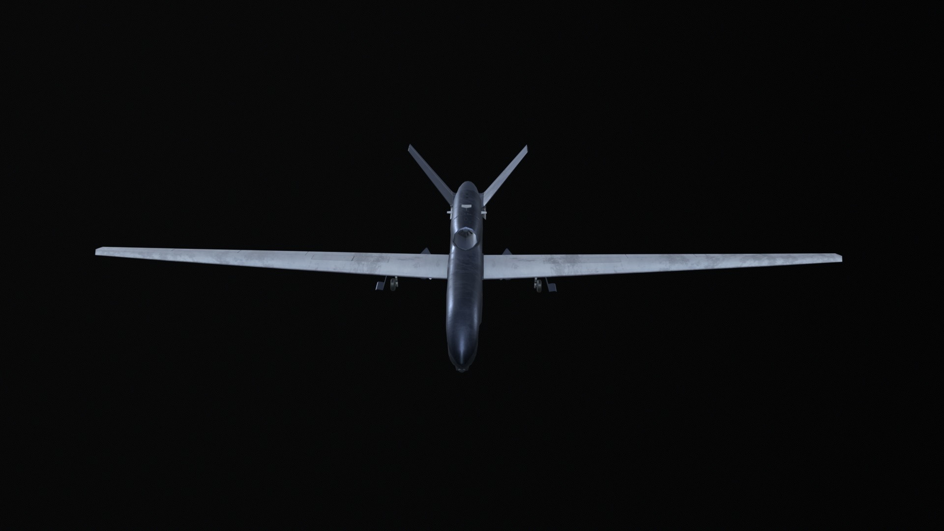 Asset - Army - RQ 4 Global Hawk - 3D MODEL Low-poly Low-poly 3D model_47