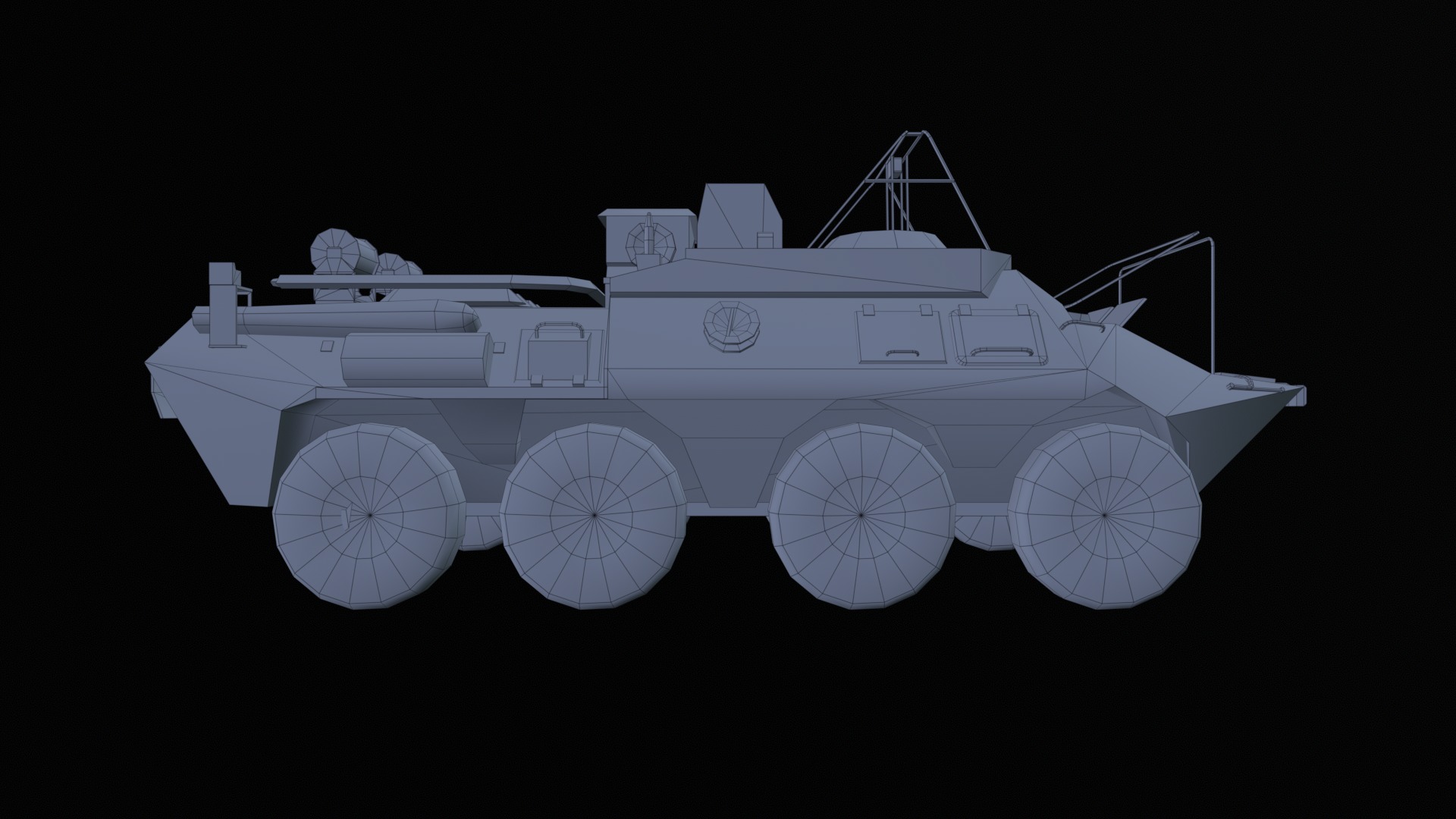 Asset - Army - R 166 05 - 3D MODEL Low-poly Low-poly 3D model_22