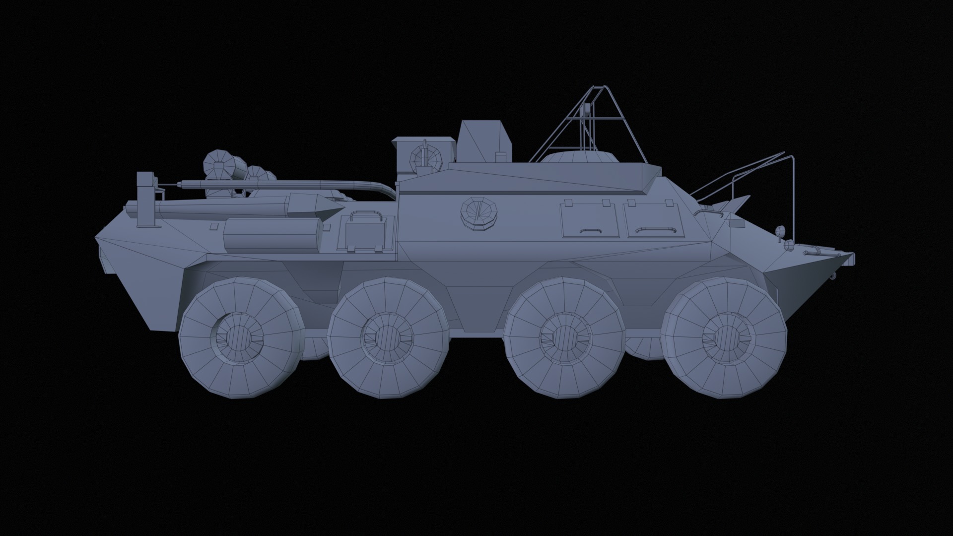 Asset - Army - R 166 05 - 3D MODEL Low-poly Low-poly 3D model_44