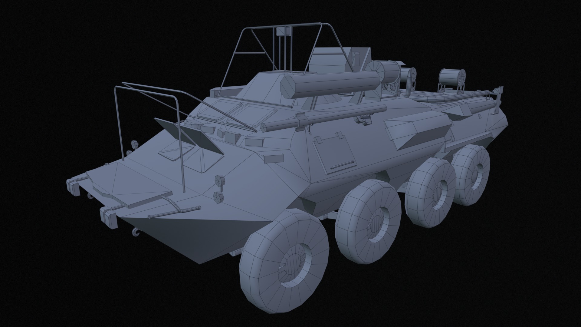 Asset - Army - R 166 05 - 3D MODEL Low-poly Low-poly 3D model_45