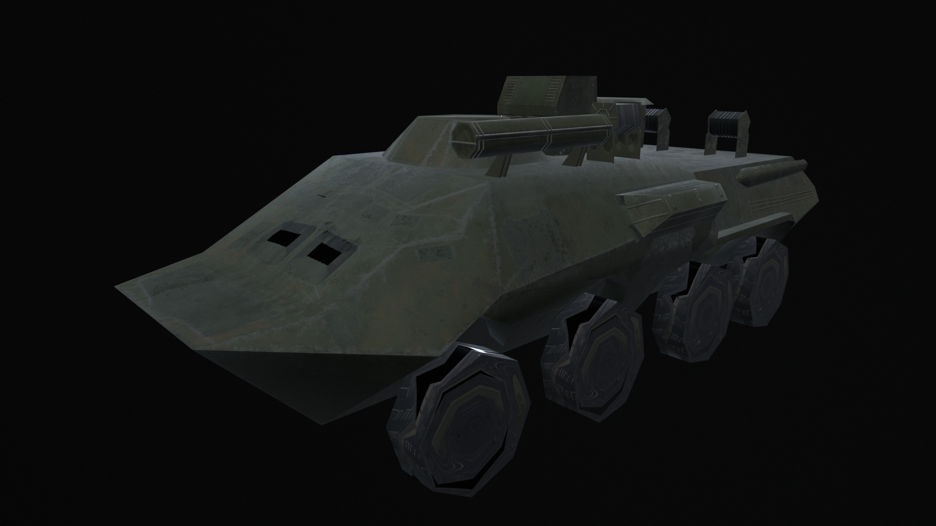 Asset - Army - R 166 05 - 3D MODEL Low-poly Low-poly 3D model_30