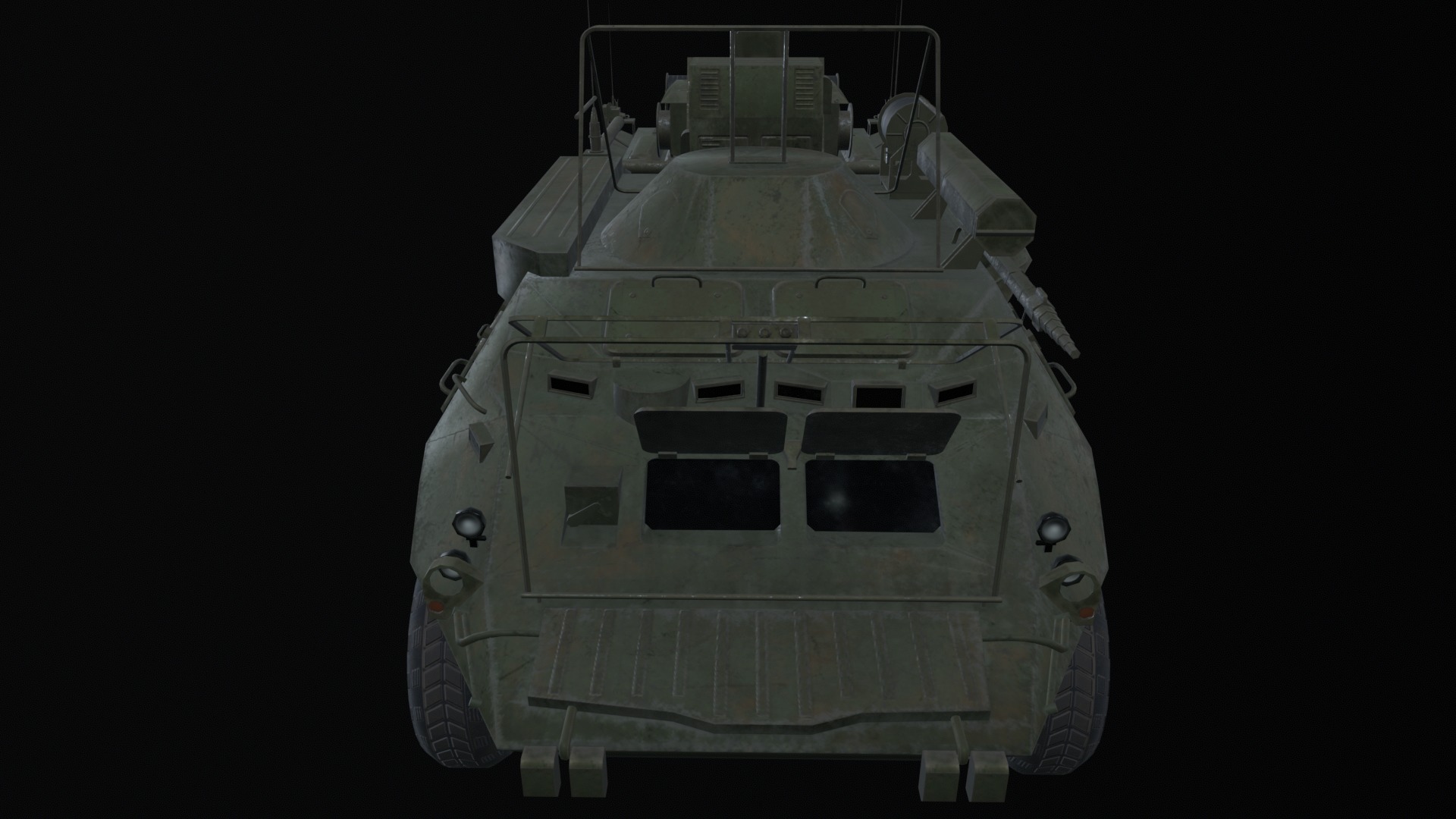 Asset - Army - R 166 05 - 3D MODEL Low-poly Low-poly 3D model_8