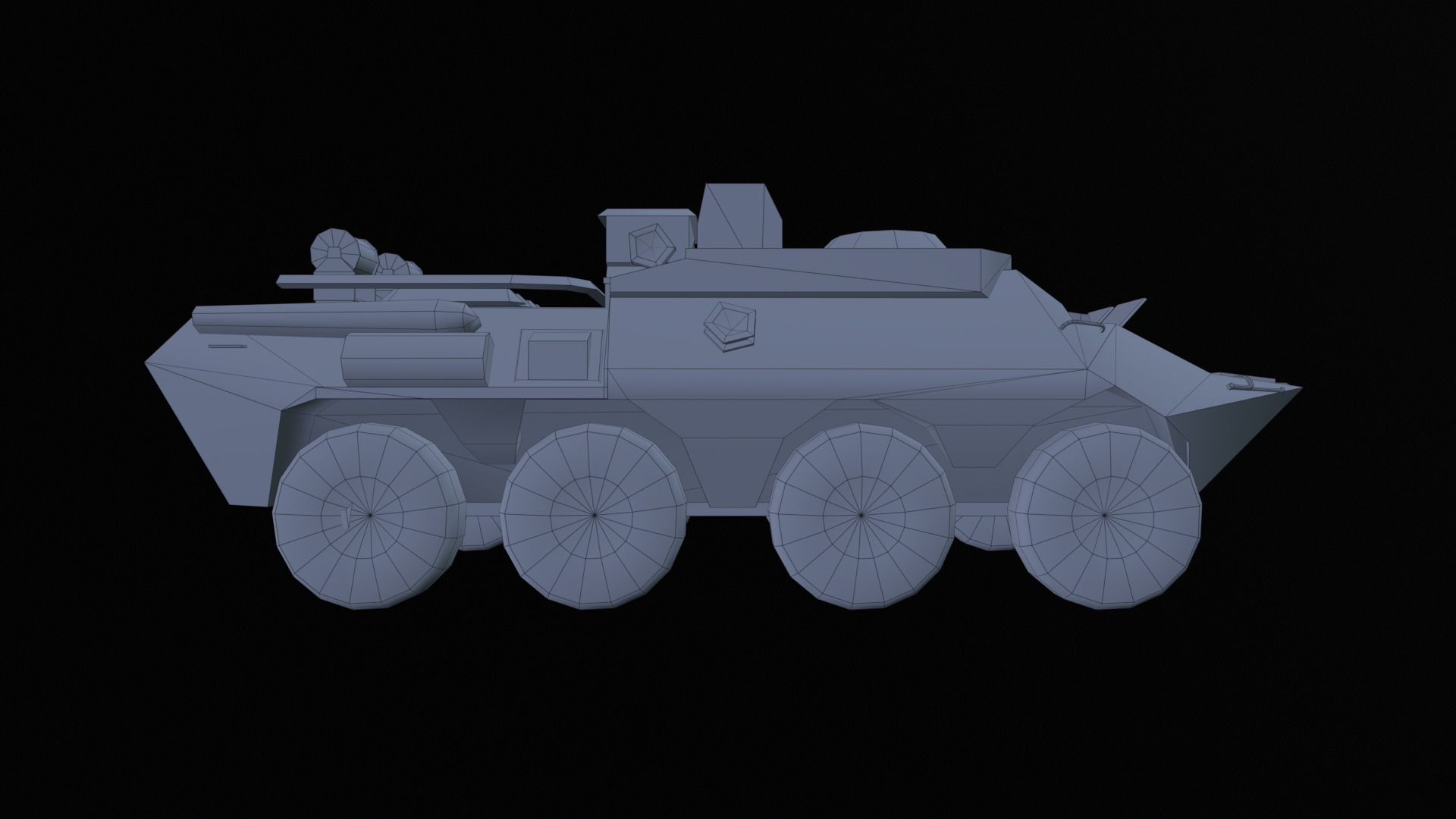 Asset - Army - R 166 05 - 3D MODEL Low-poly Low-poly 3D model_37