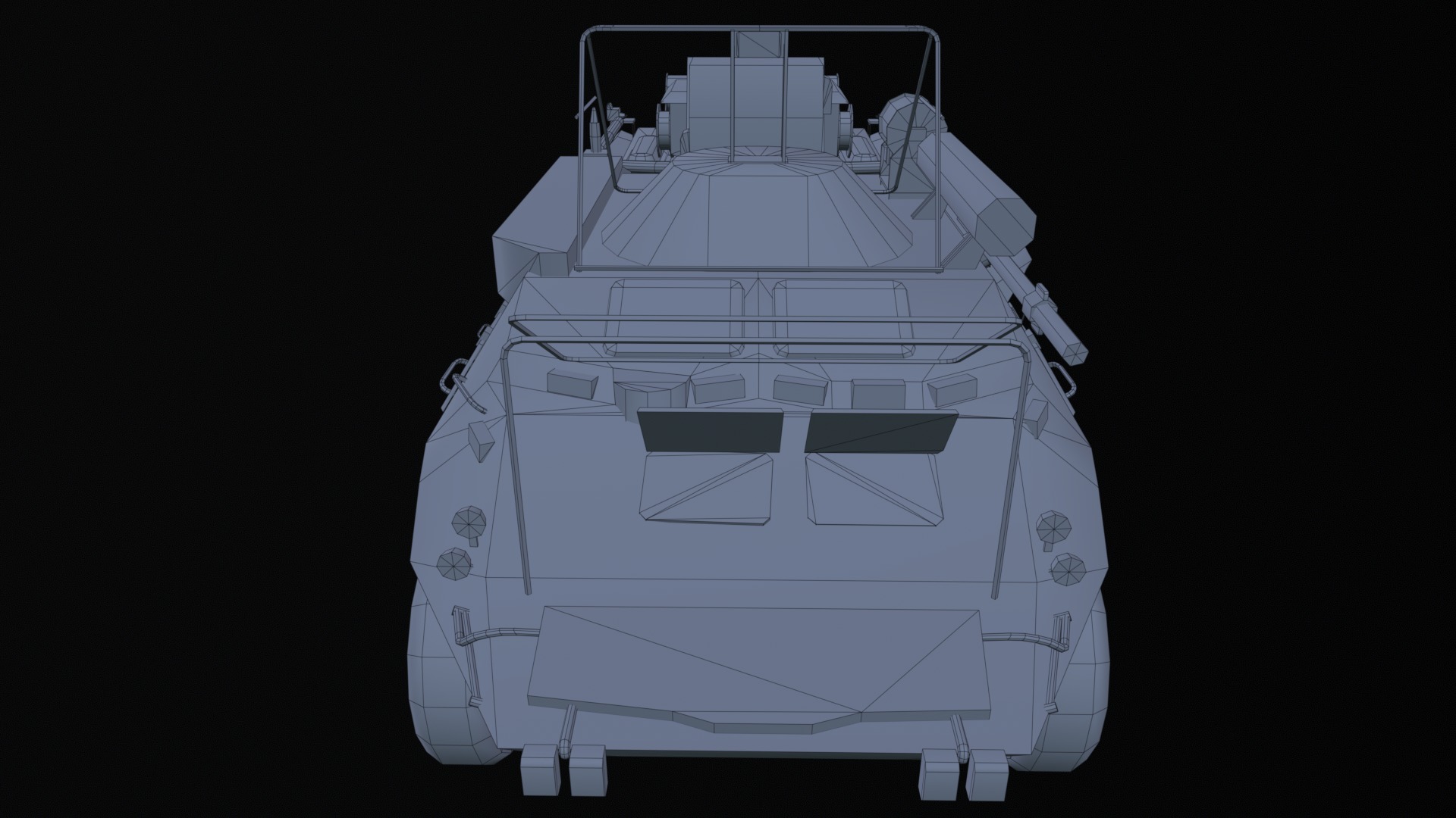 Asset - Army - R 166 05 - 3D MODEL Low-poly Low-poly 3D model_16