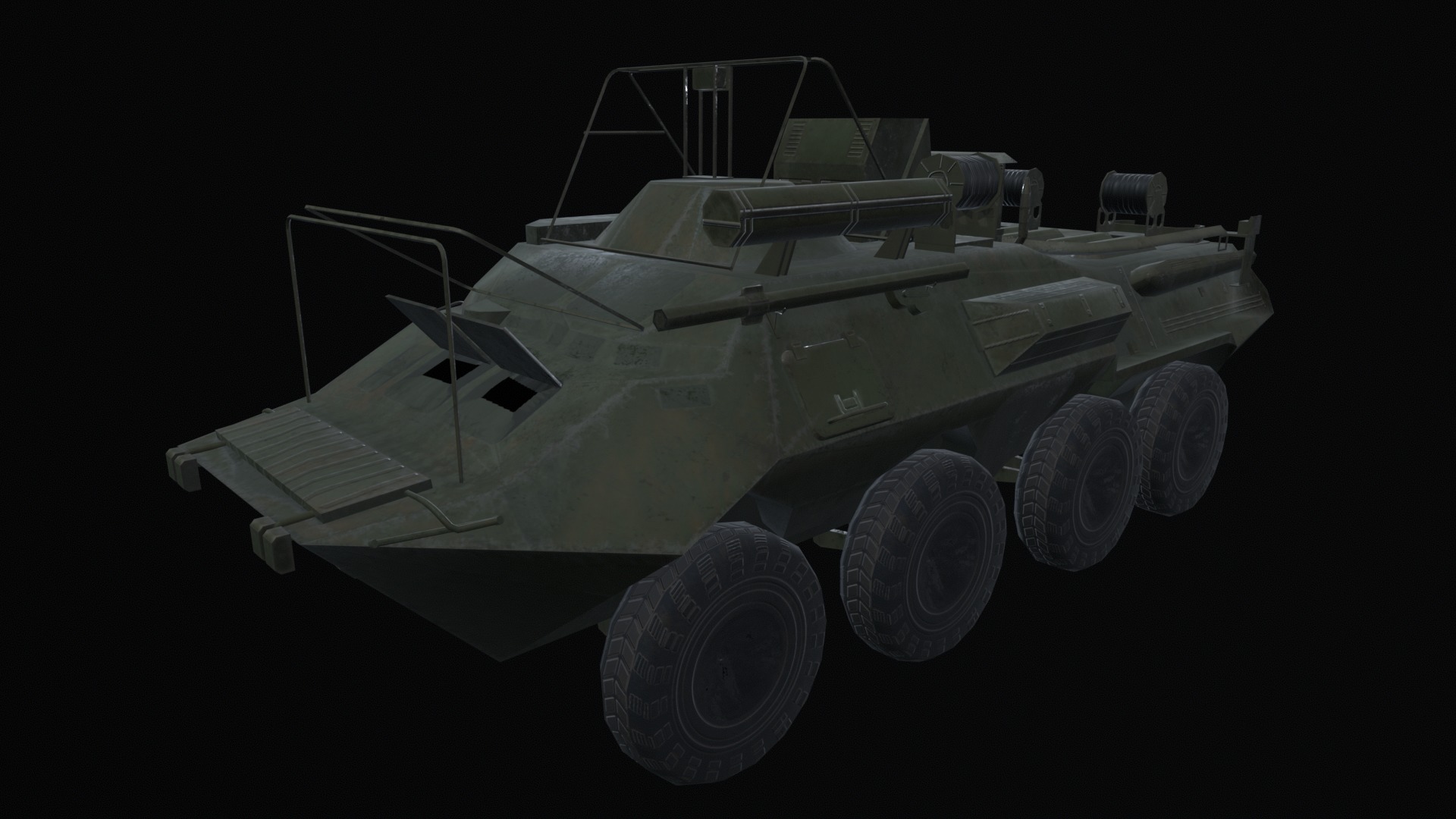 Asset - Army - R 166 05 - 3D MODEL Low-poly Low-poly 3D model_32